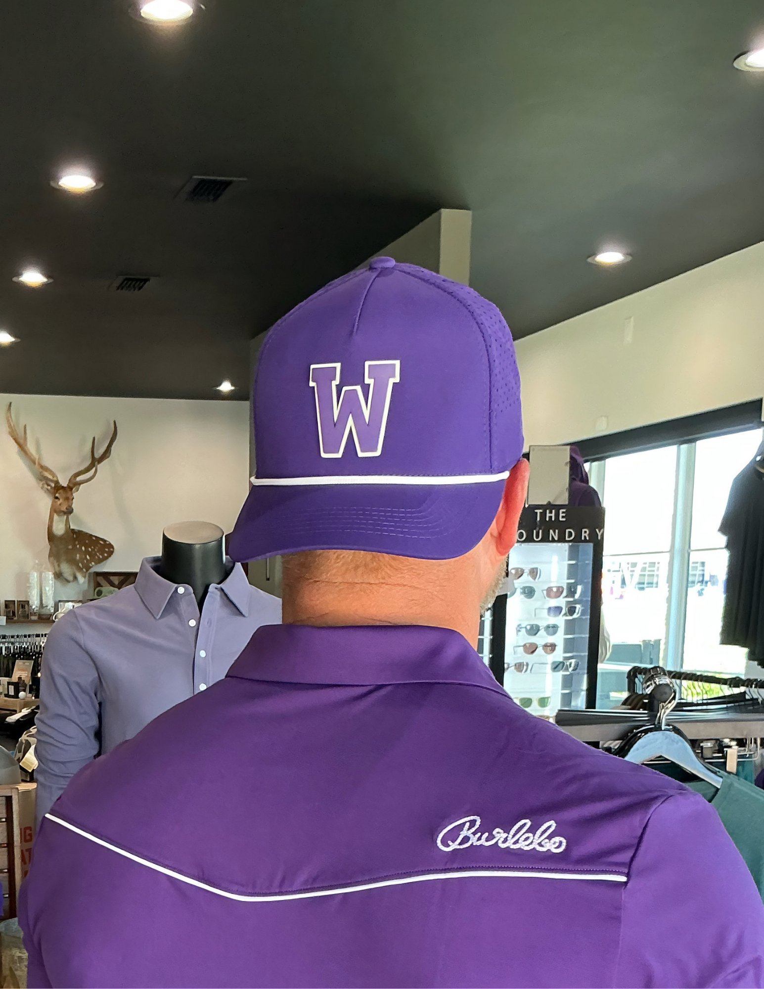 Wylie "W" Purple Hat - The Foundry