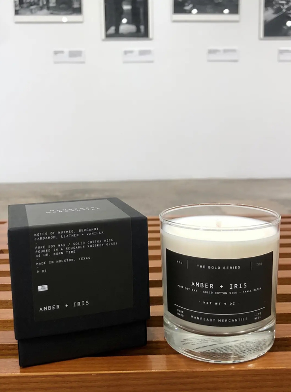 Bold Series Candles - Amber & Iris