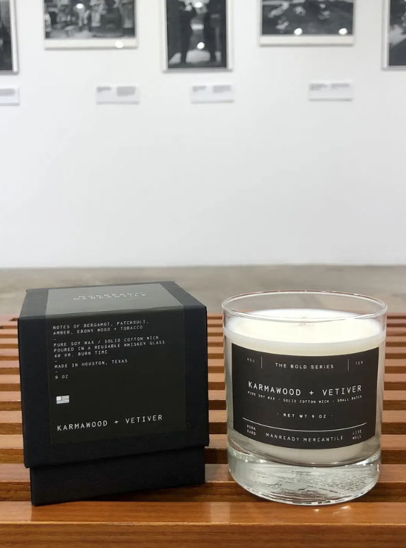 Bold Series Candles - Karmawood & Vetiver