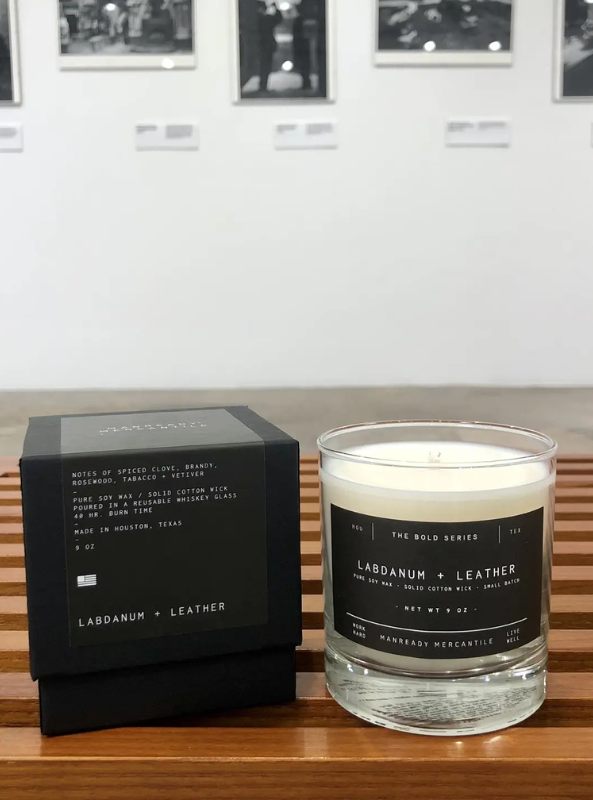 Bold Series Candles - Labdanum & Leather