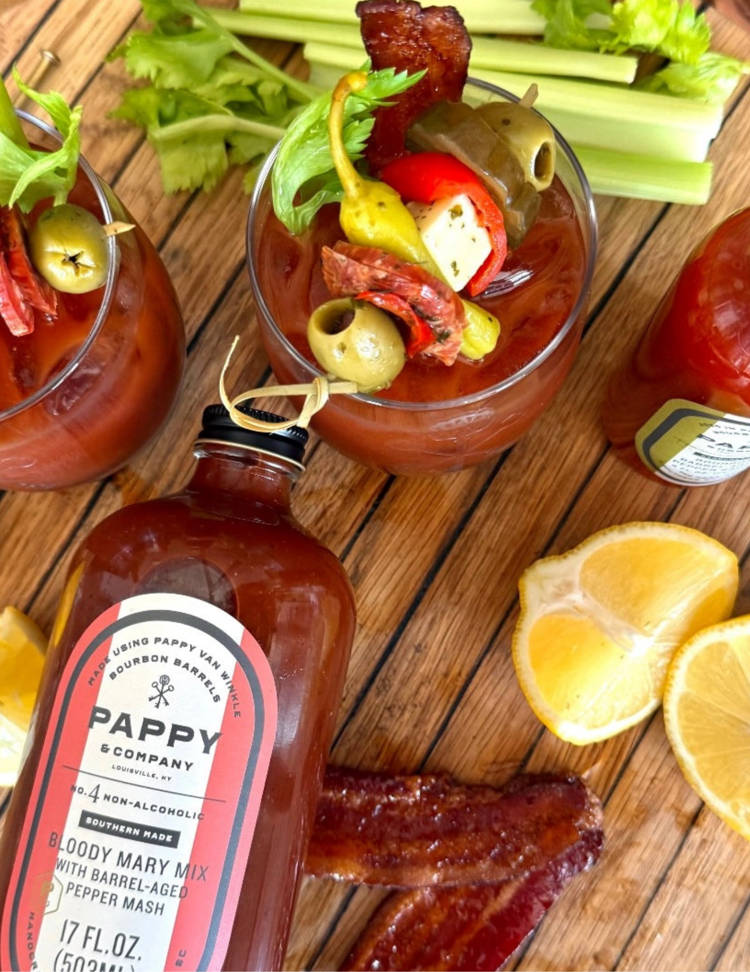 Pappy & Company Bloody Mary Mix w/Barrel Aged Pepper Mash