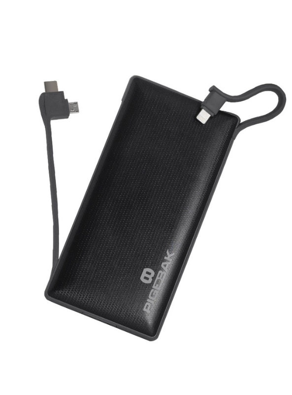 Pigebak Single Power Bank- Black