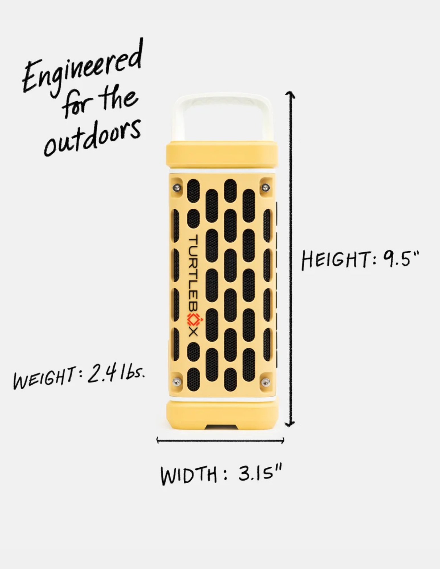 Turtlebox Ranger - Fighting Lady Yellow
