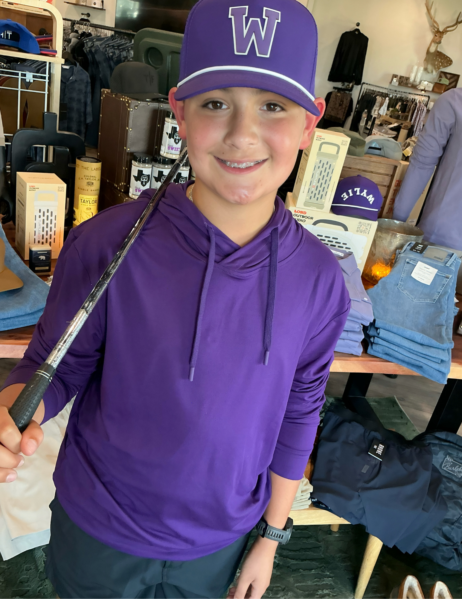 Performance Hoodie - Purple - The Foundry