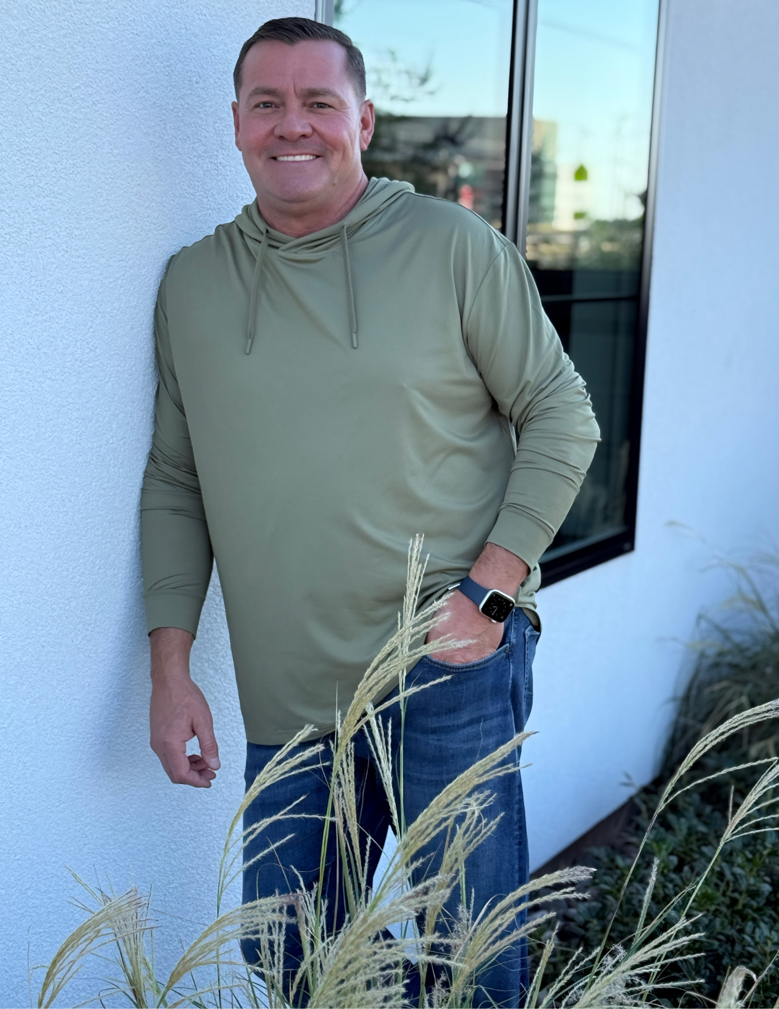 Burlebo Performance Hoodie - Sea Breeze Green