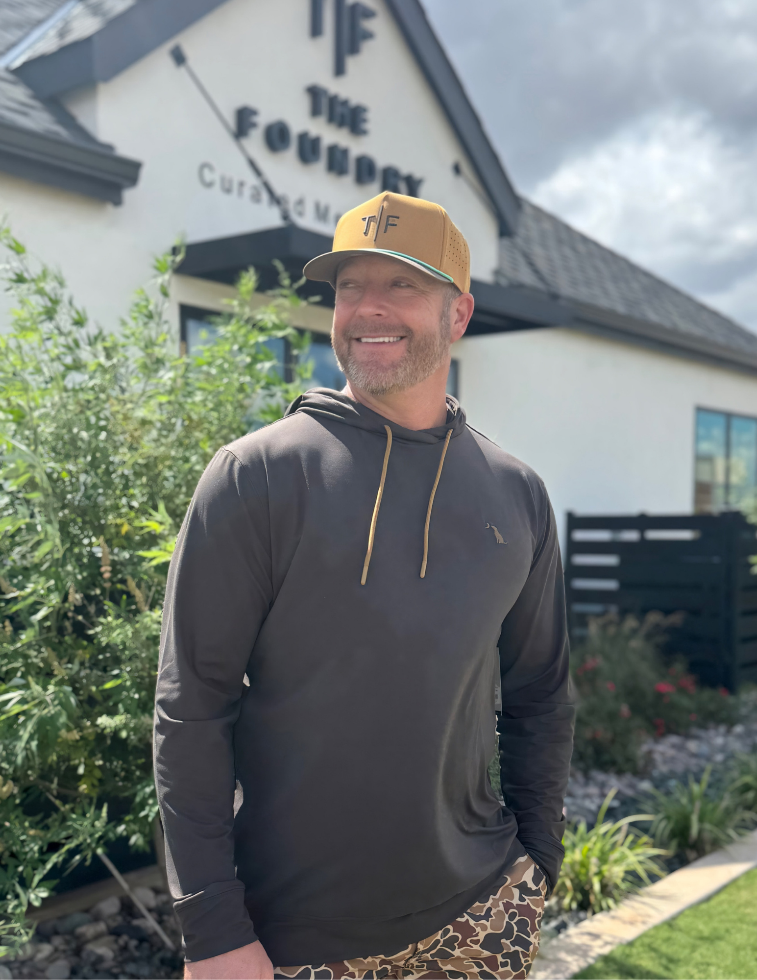 Local Boy Outfitters- Hemlock Hoodie- Brown