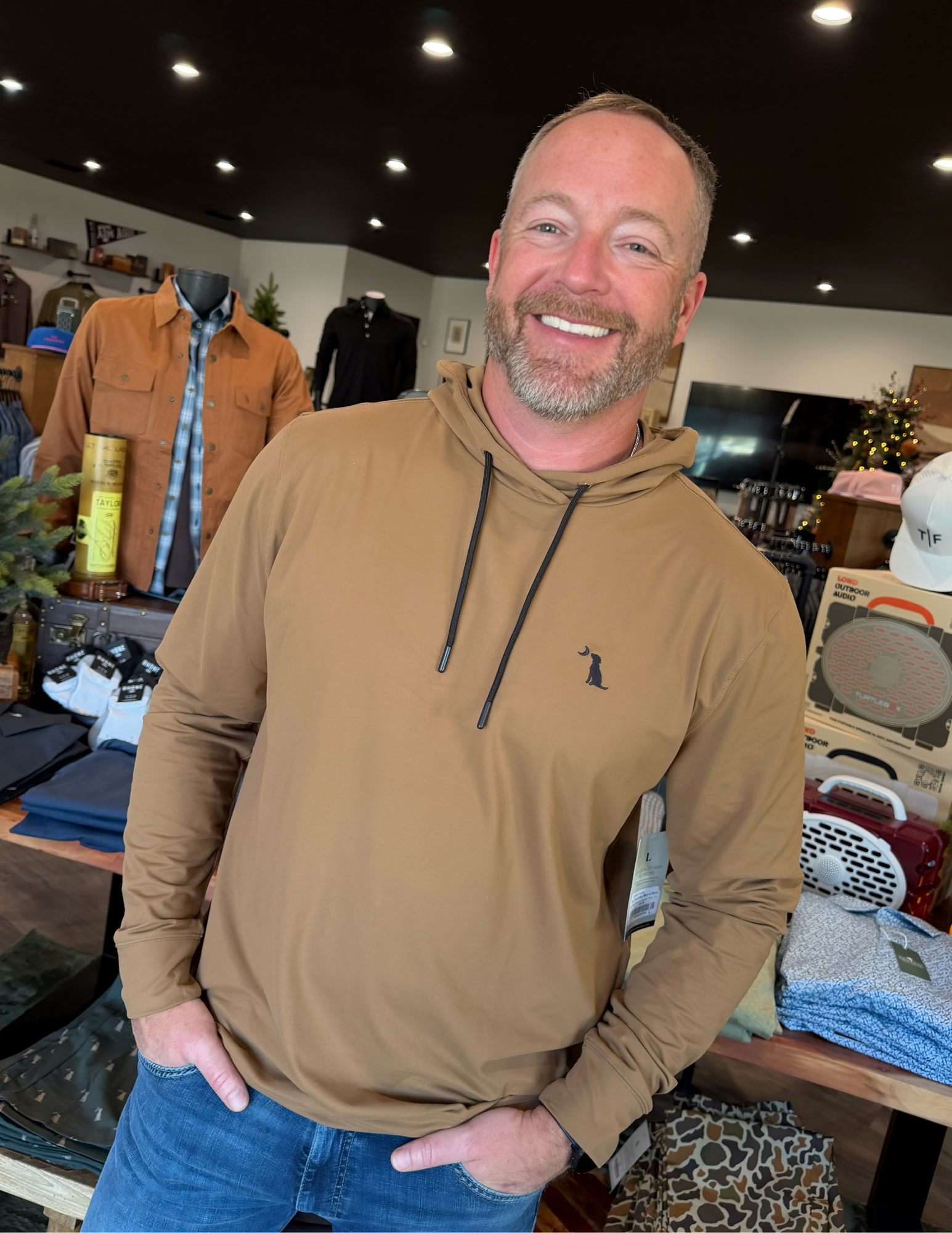 Local Boy Hemlock Hoodie - Rust