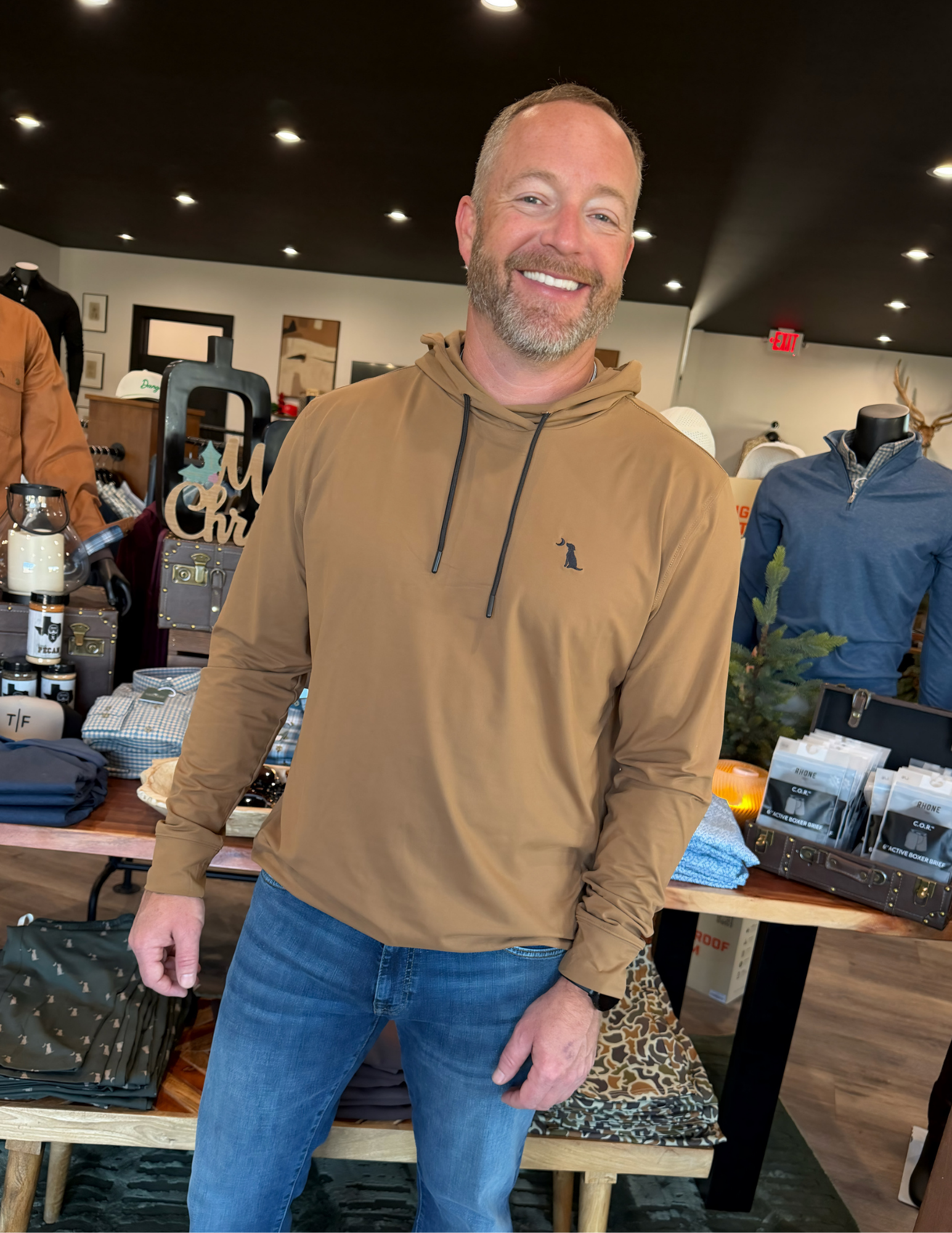 Local Boy Hemlock Hoodie - Rust