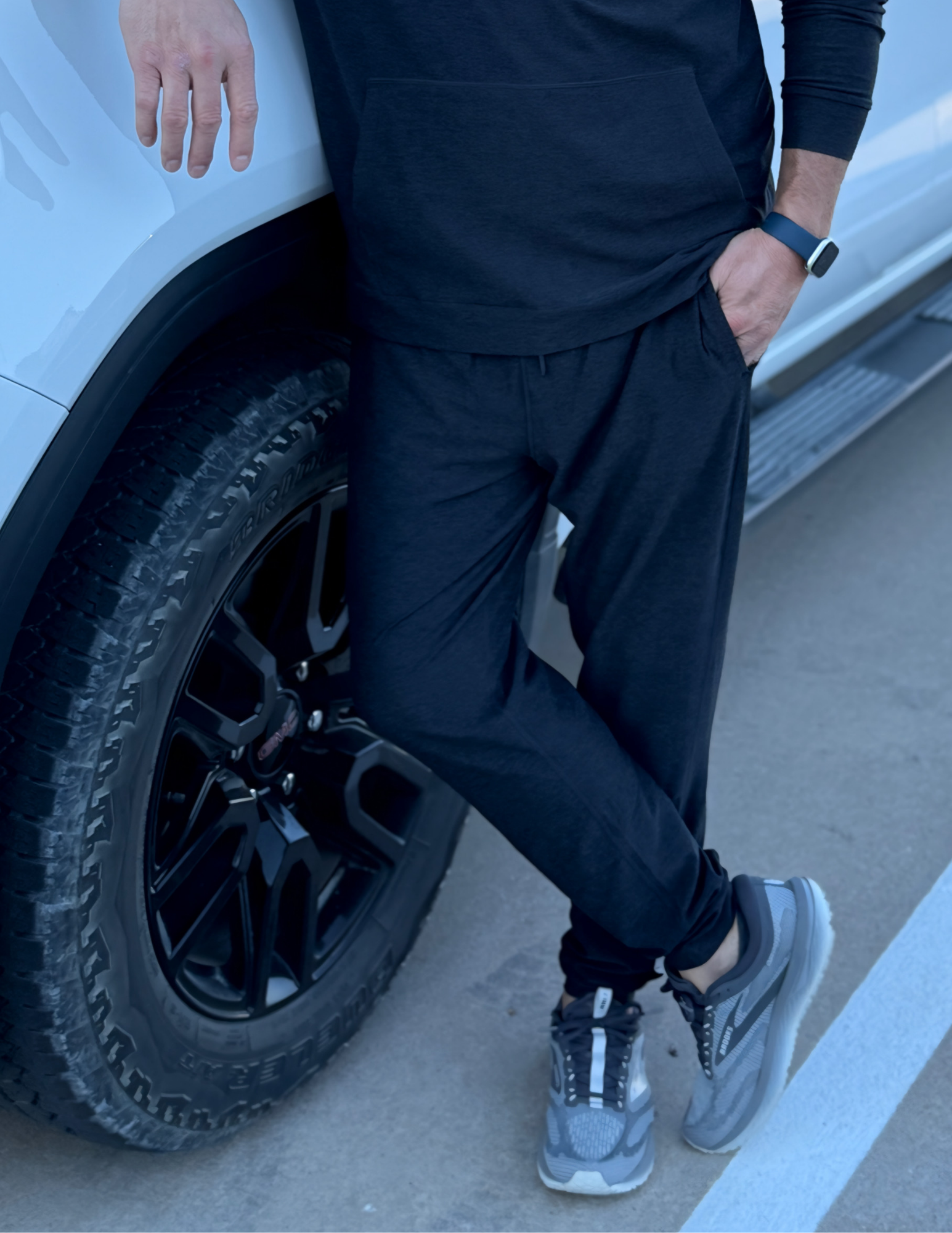 Rhone Atmosphere Midweight Jogger True Black