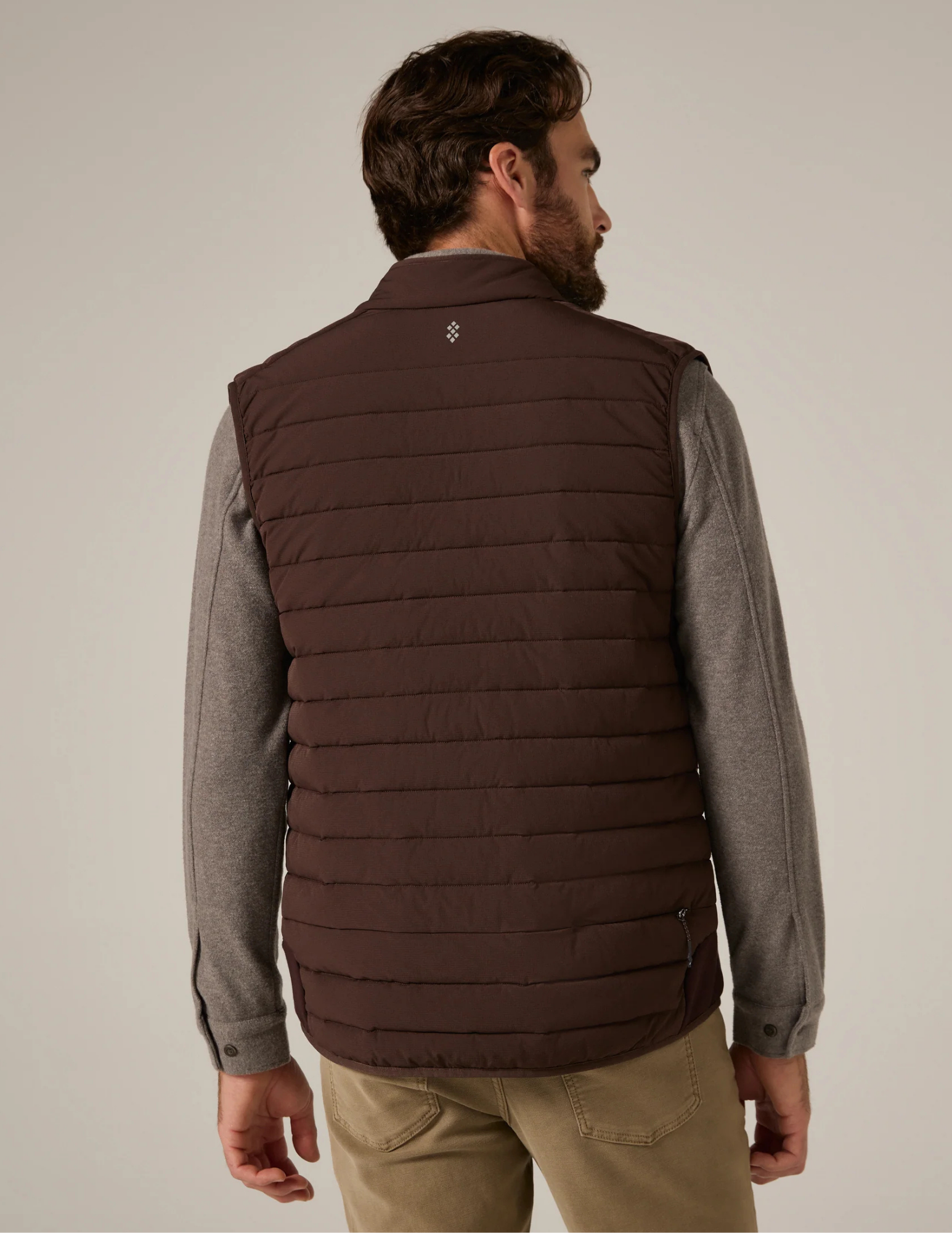 7 Diamonds Atlas Vest - Bordeaux - The Foundry
