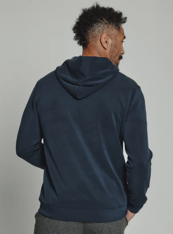 7Diamonds Rev Hoodie- Navy - The Foundry