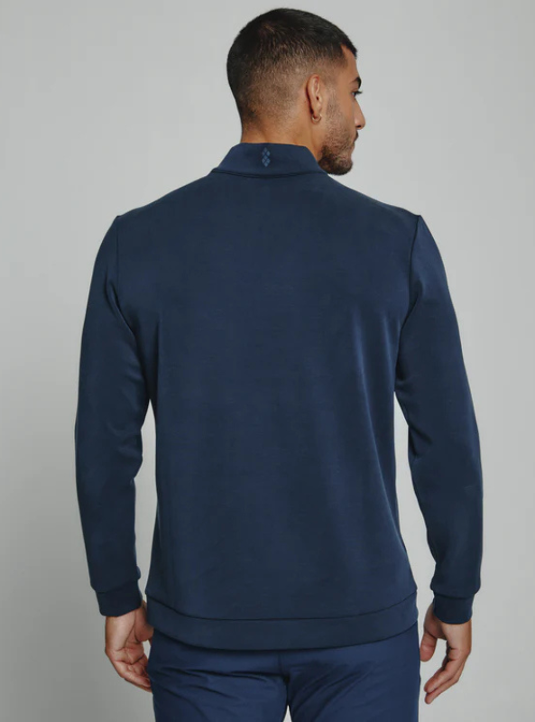 7Diamonds REV™ Quarter-Zip- Navy - The Foundry