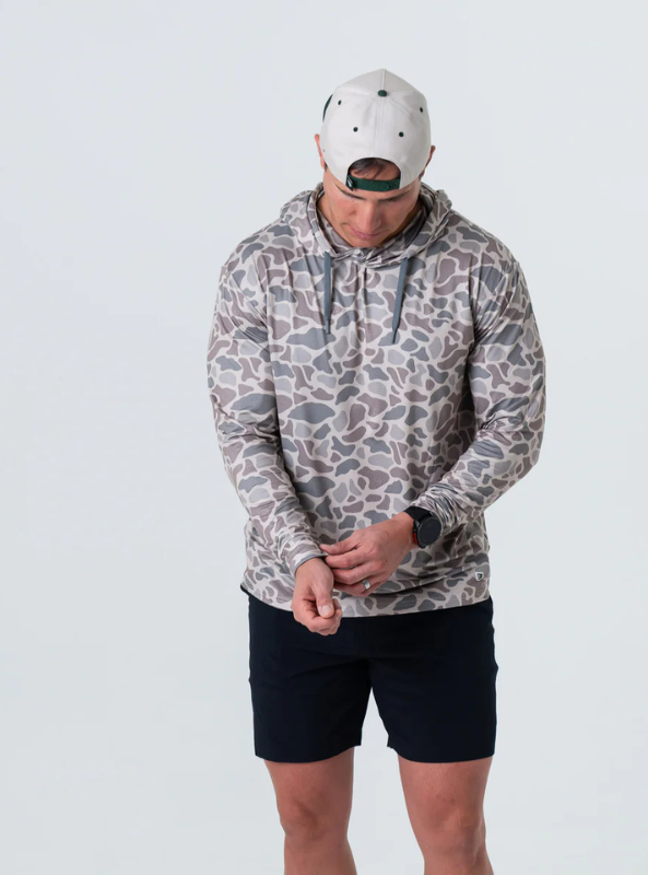 Burlebo Performance Hoodie - Classic Deer Camo - The Foundry
