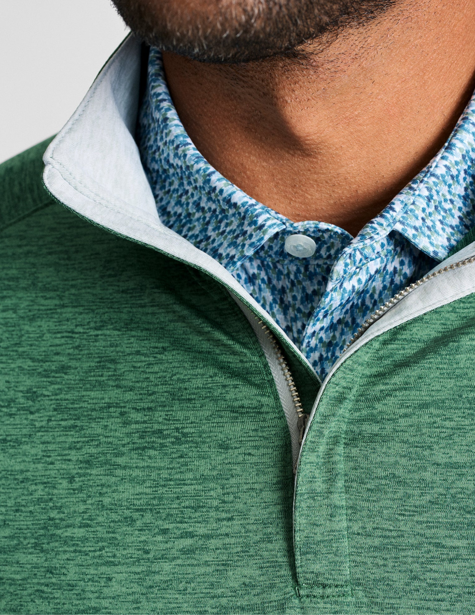 GenTeal Claiborne Quarter Zip Forest