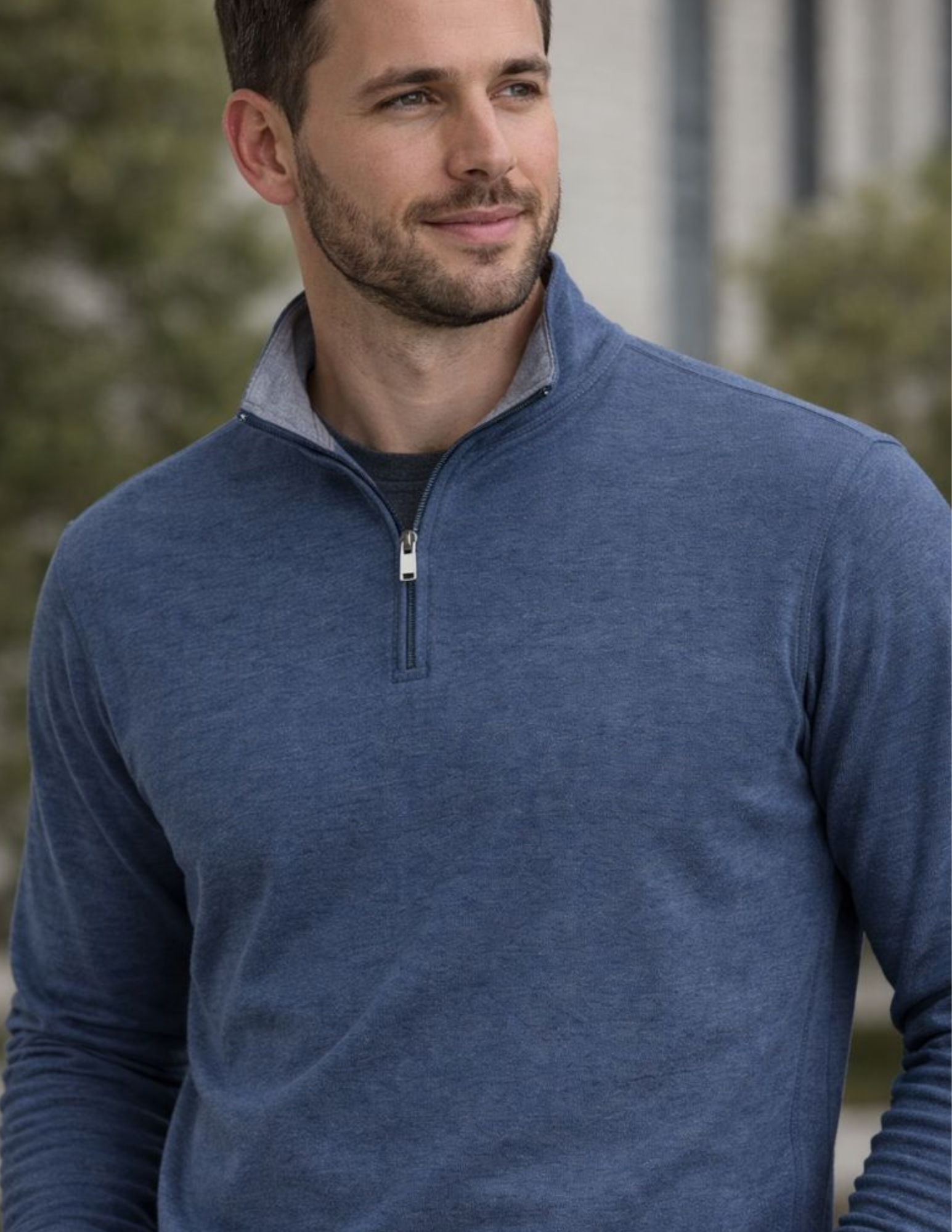 Helios Cotton/Modal Quarter Zip