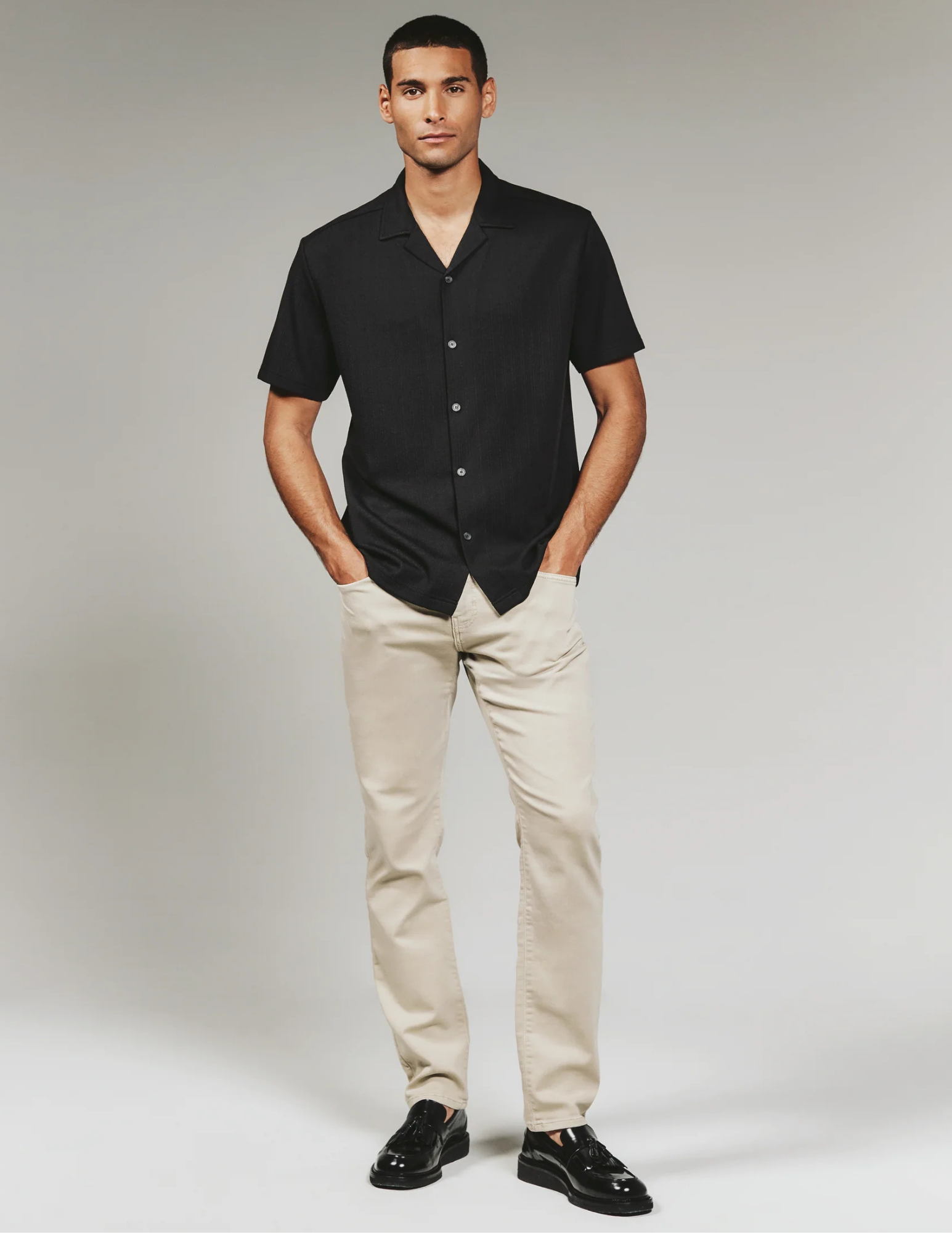 7 Diamonds Payton 5 Pkt Pant - Dune - The Foundry