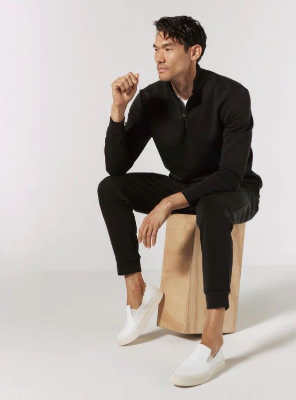 Rev Black Jogger - The Foundry