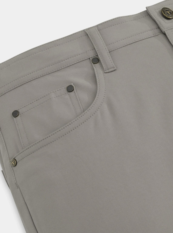 Charcoal Clubhouse Stretch Five-Pocket Pant - The Foundry