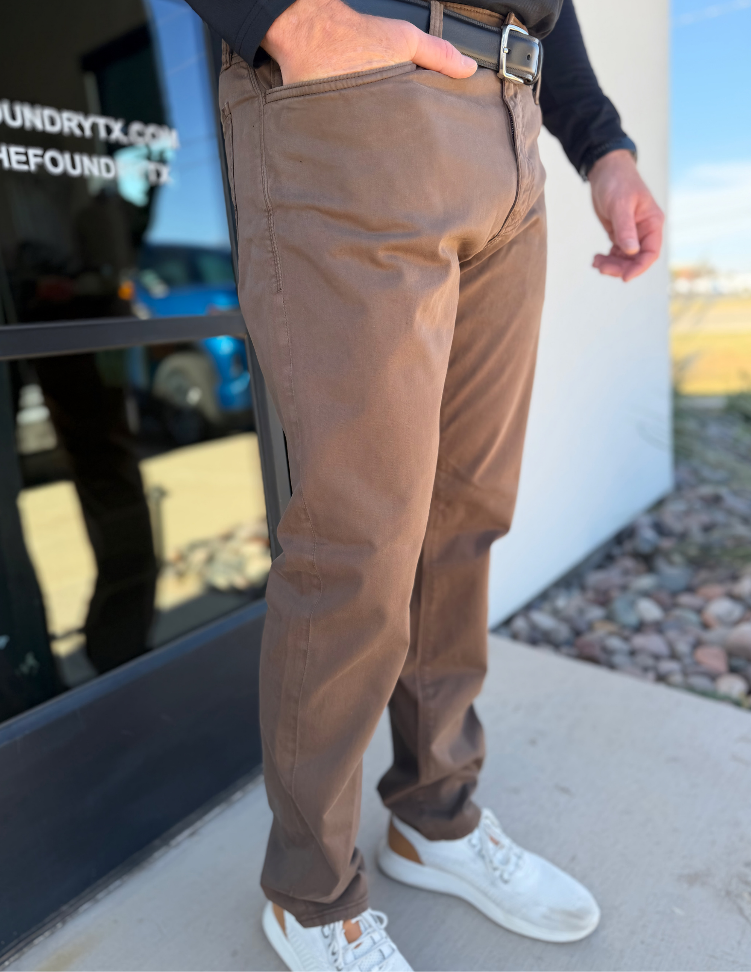 Mavi Zach Mocha Twill