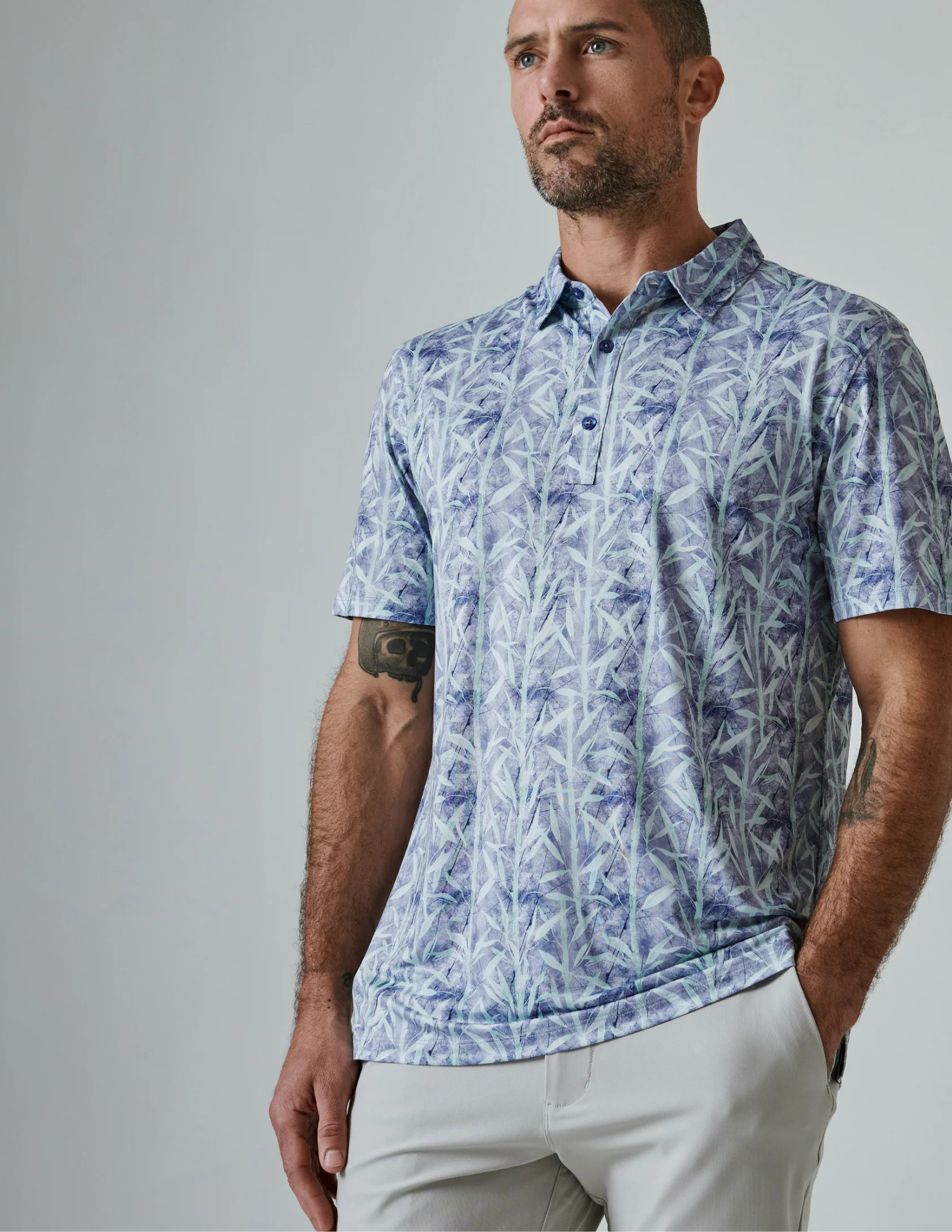 7 Diamonds Ceres Polo - Blue - The Foundry