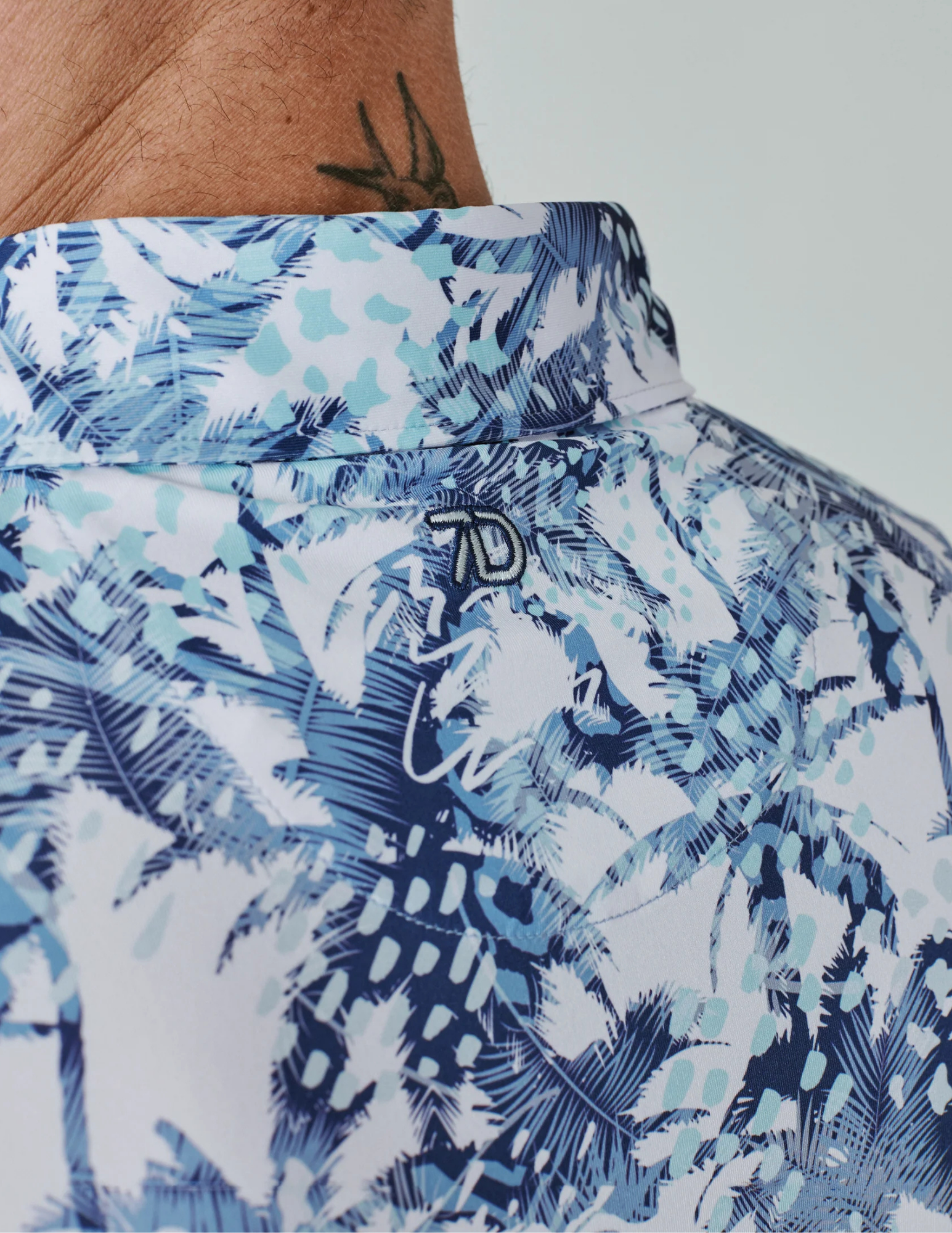 7 Diamonds Indies Polo - Blue - The Foundry