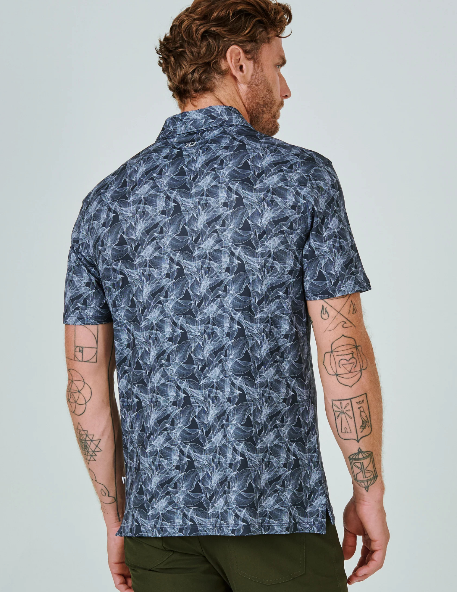 7 Diamonds Karoo Polo - Navy - The Foundry