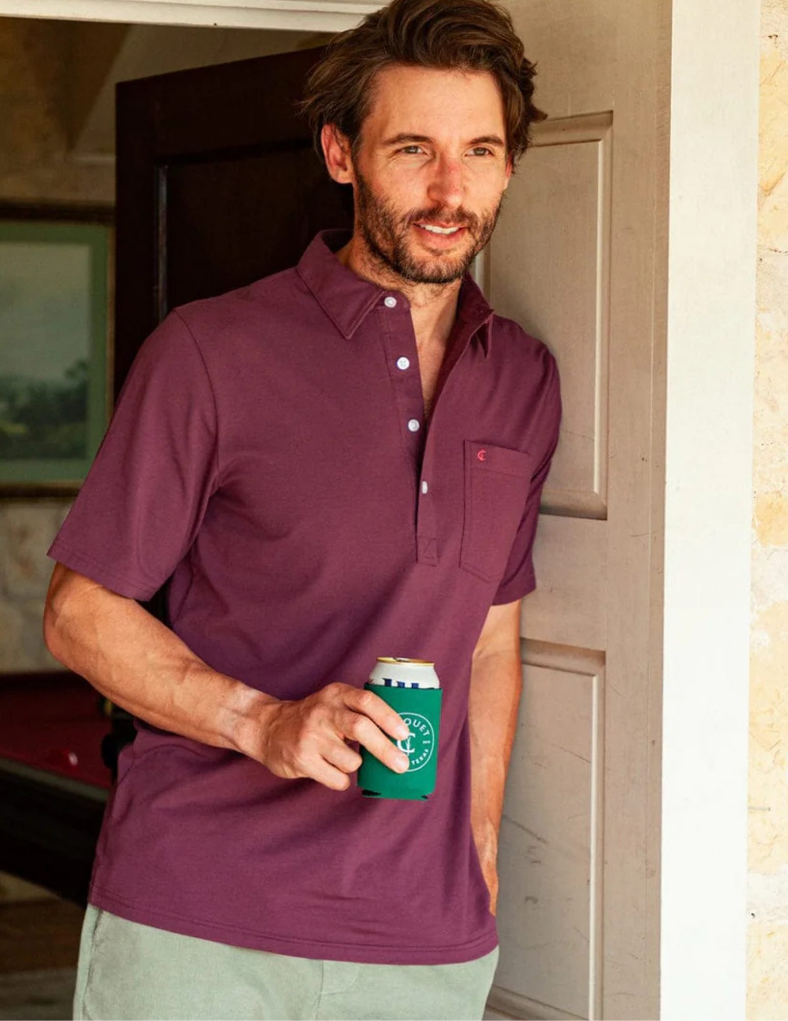 Criquet Top-Shelf Players Shirt - Pinot