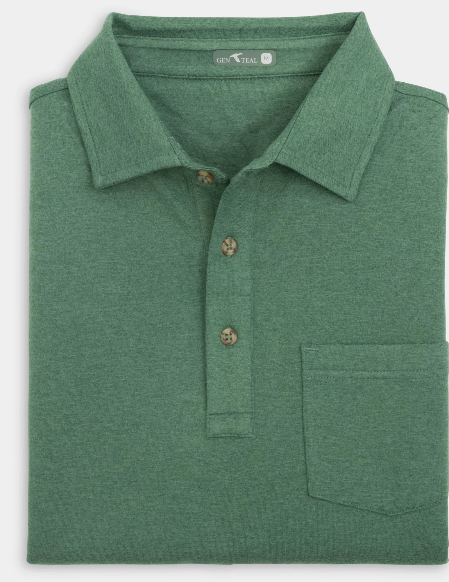 GenTeal Alpine Wander LS Polo - Alpine