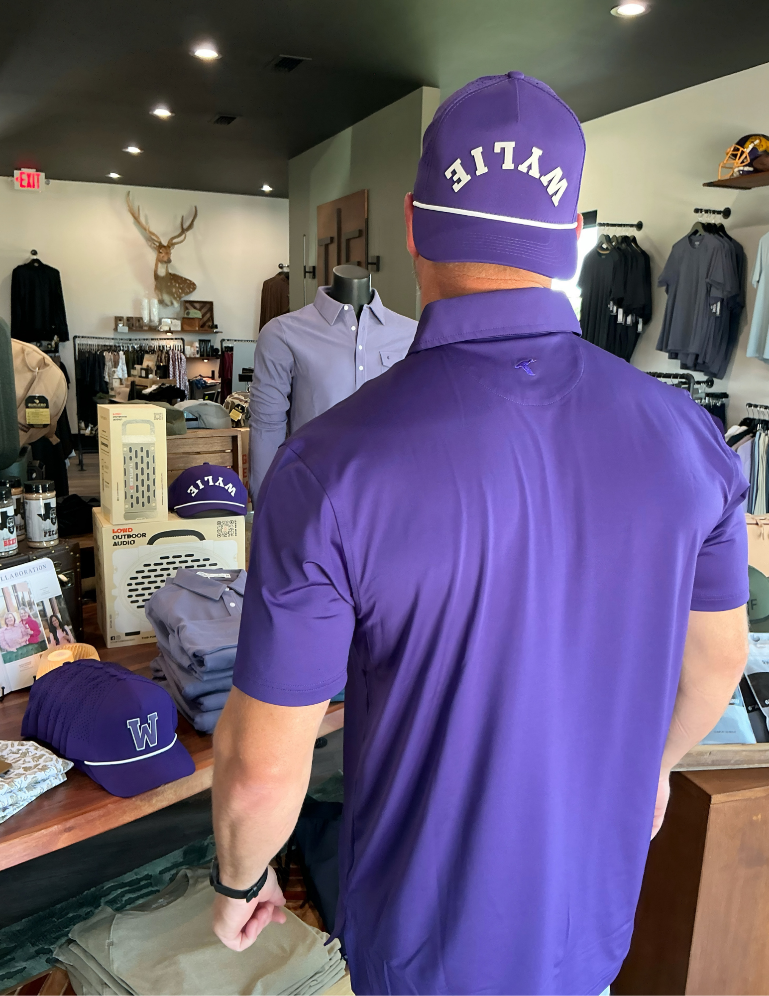GenTeal Apparel- Performanace Polo- Purple - The Foundry