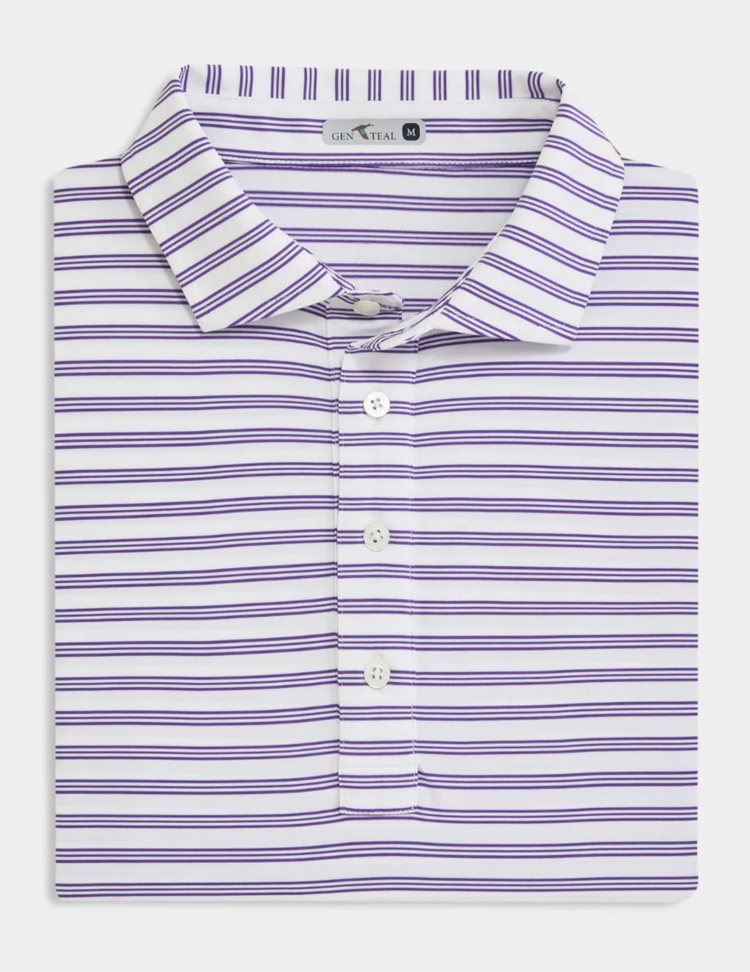 GenTeal Apparel- Performance Polo- Purple Rush - The Foundry