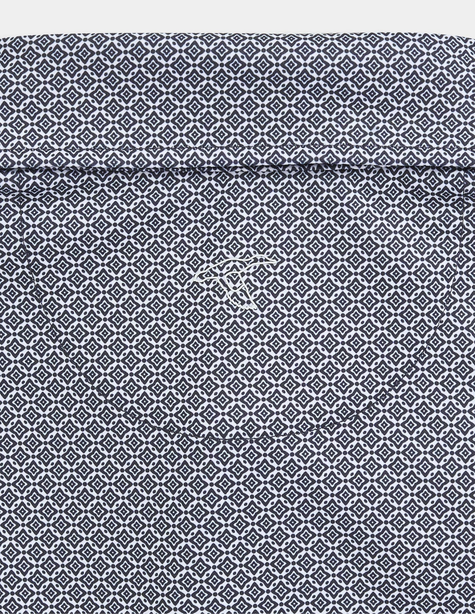 GenTeal Black Diamond Lattice Printed Performance Polo