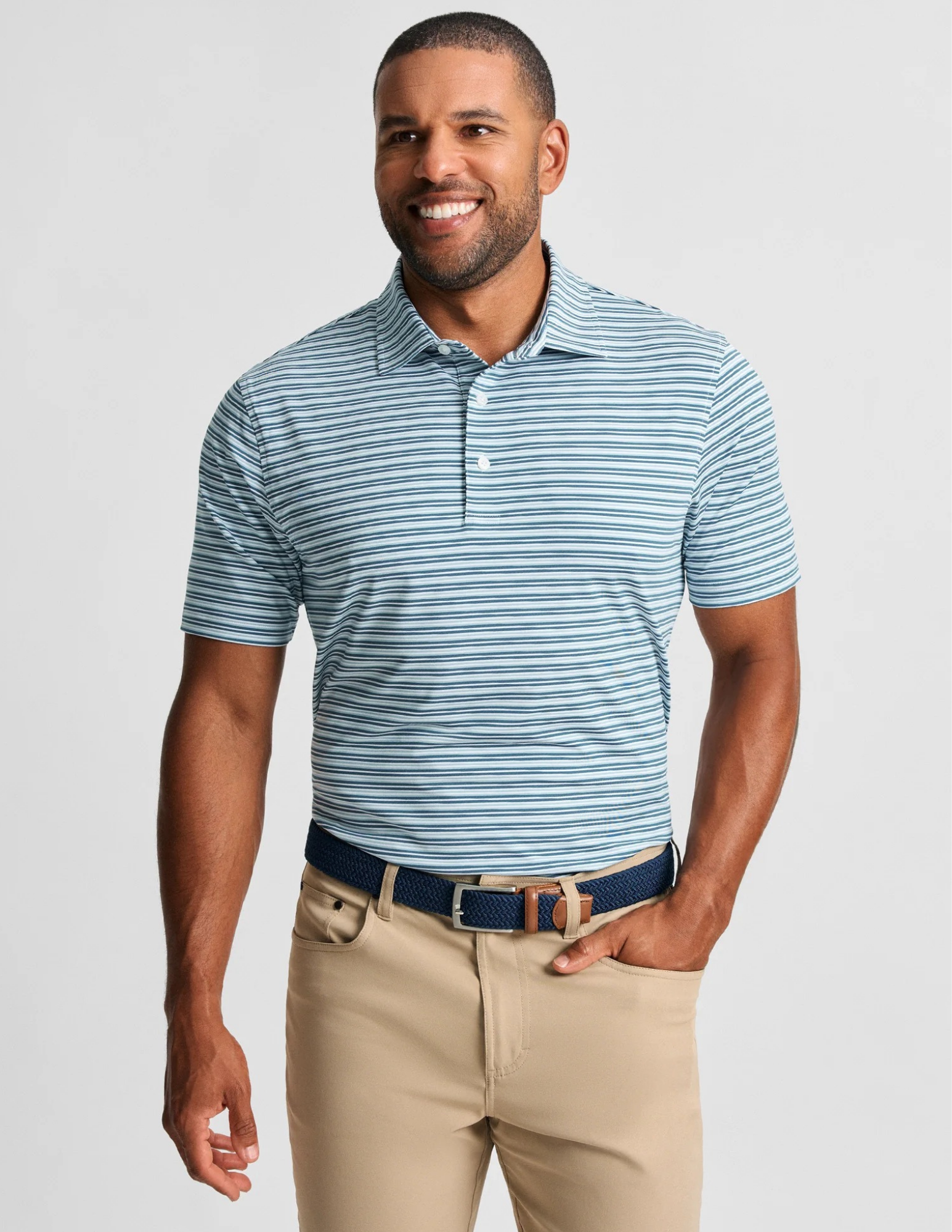 GenTeal Hydrangea Fairbrook Performance Polo