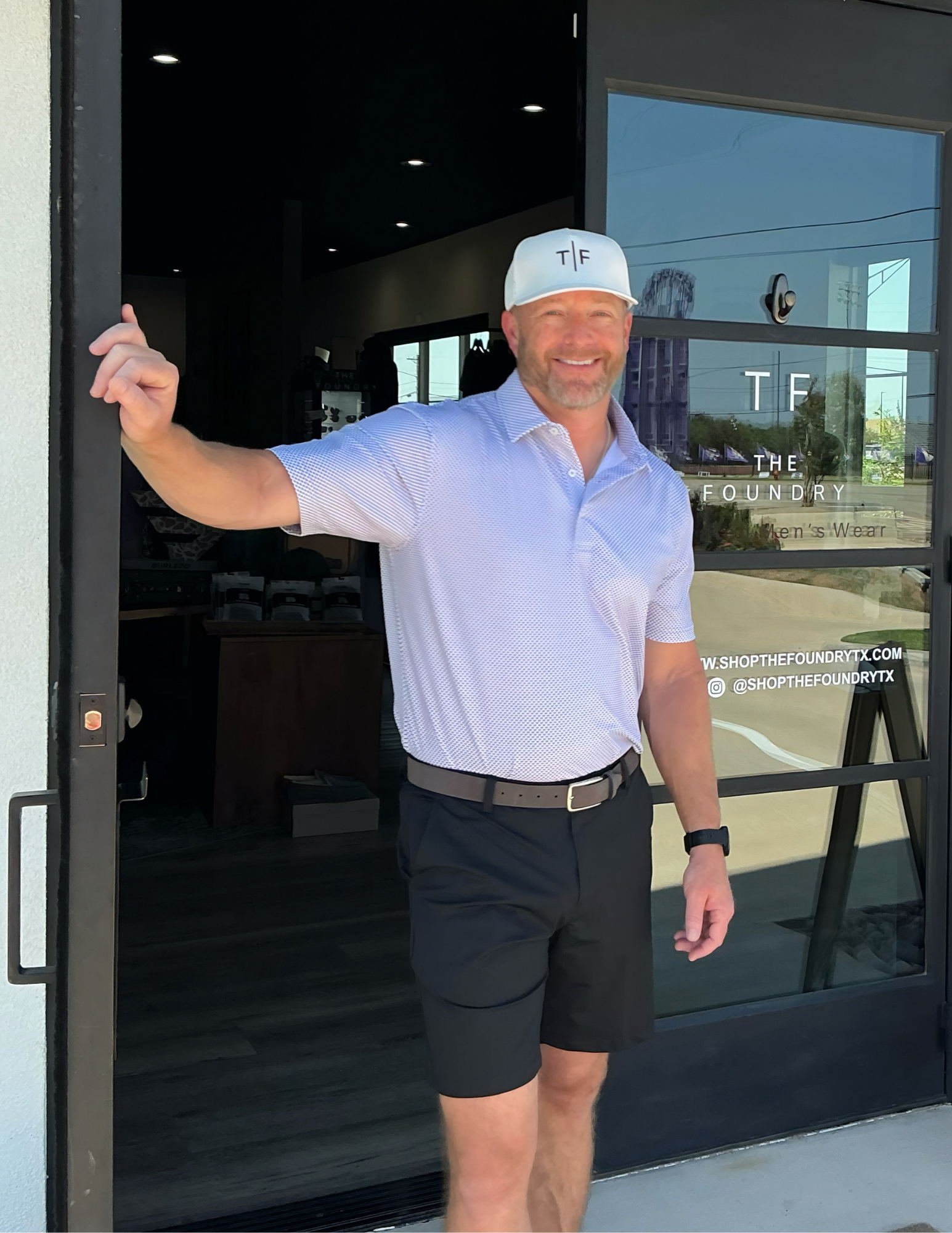 GenTeal Purple Ash Prismatic Performance Polo - The Foundry
