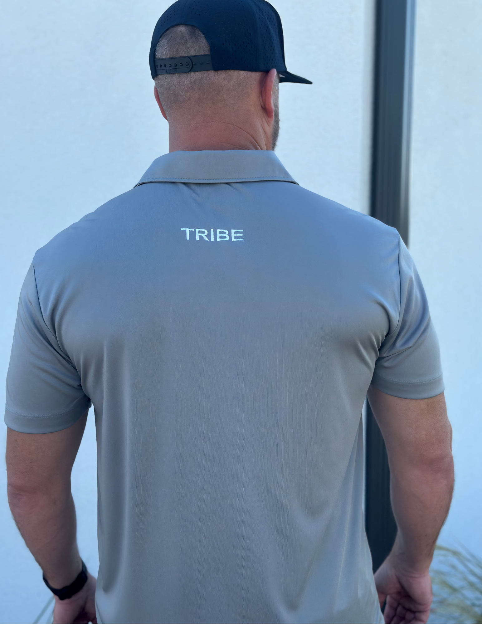 JN Grey Game Day Polo