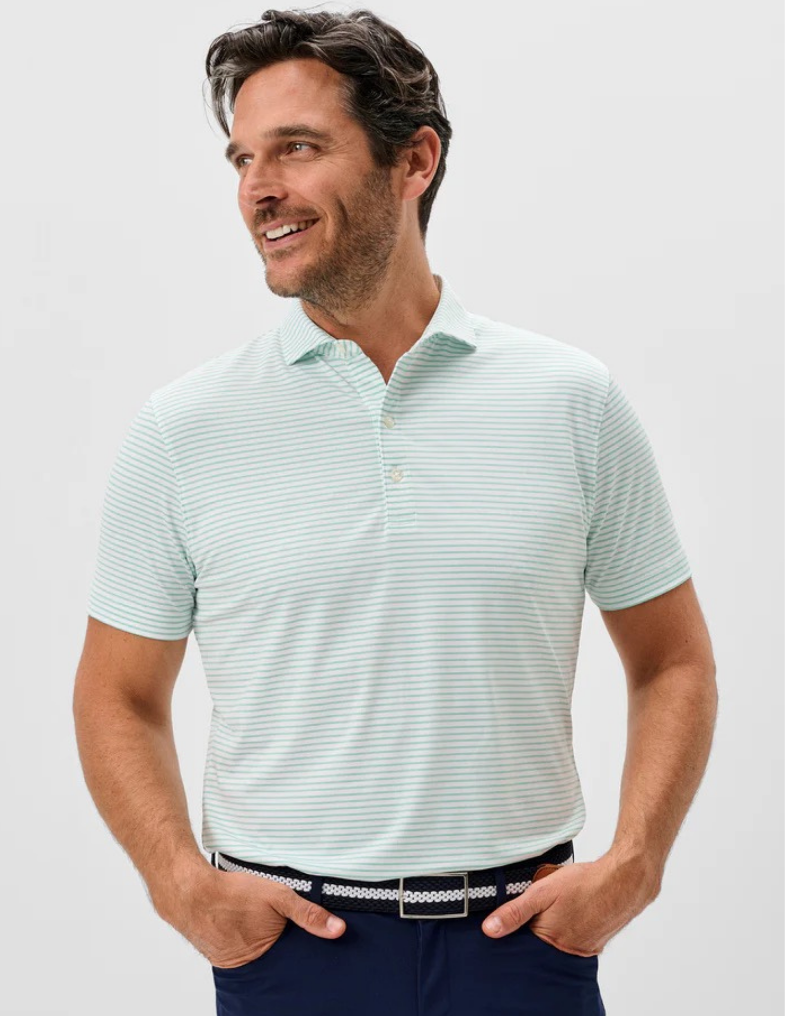 Johnnie-O Performance Jersey Polo - Michael