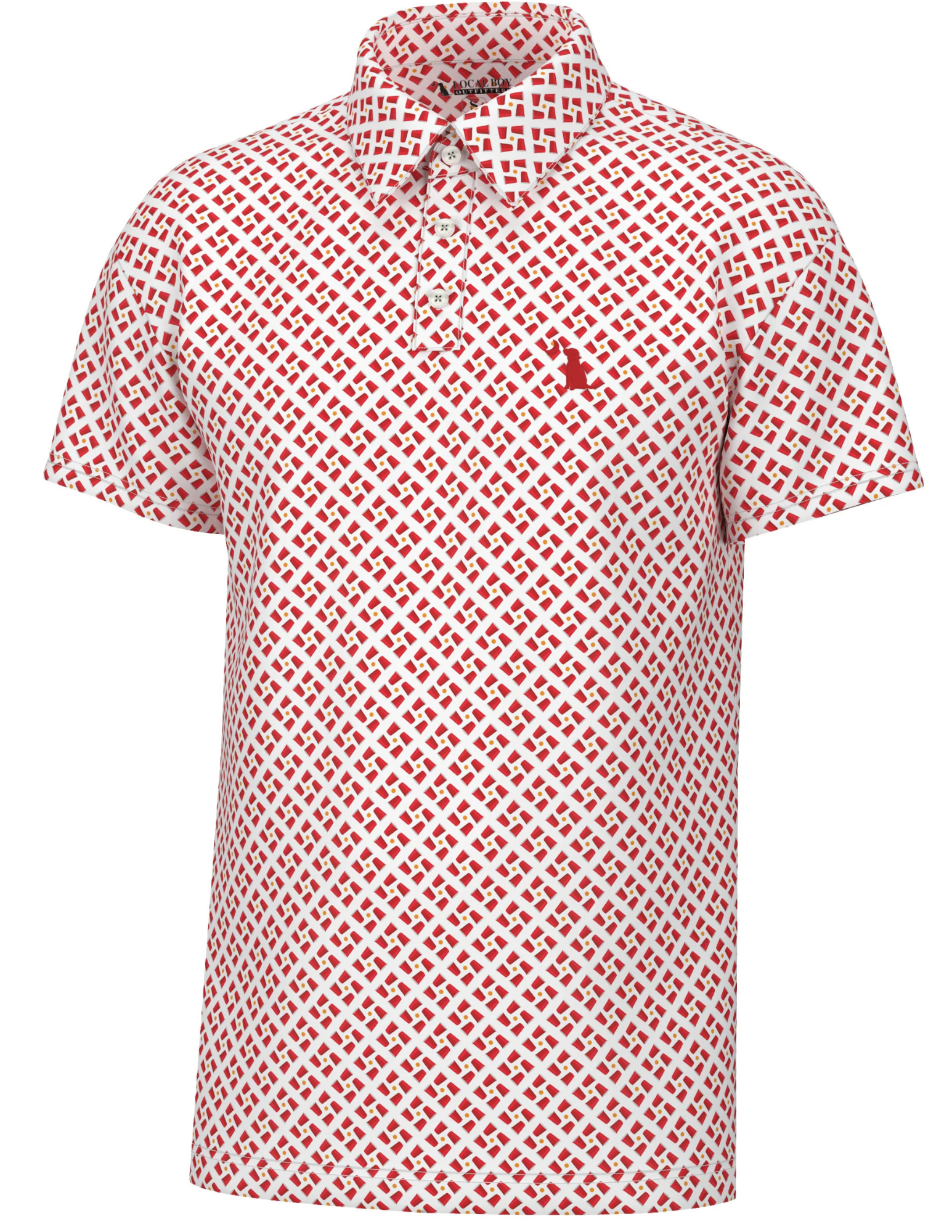 Local Boy Outfitters- Dirty Myrtle Polo- Solo Cup - The Foundry