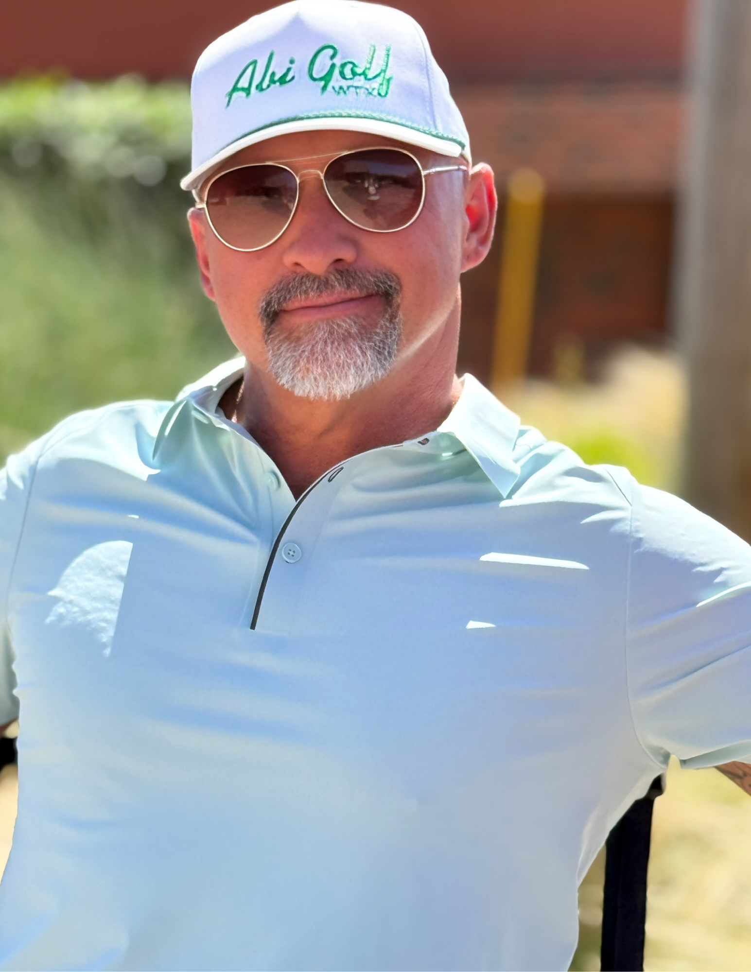 Rhone Approach Tech Polo Blue Water