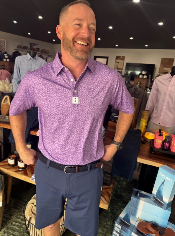 Tag N Bag Milton Polo - Purple