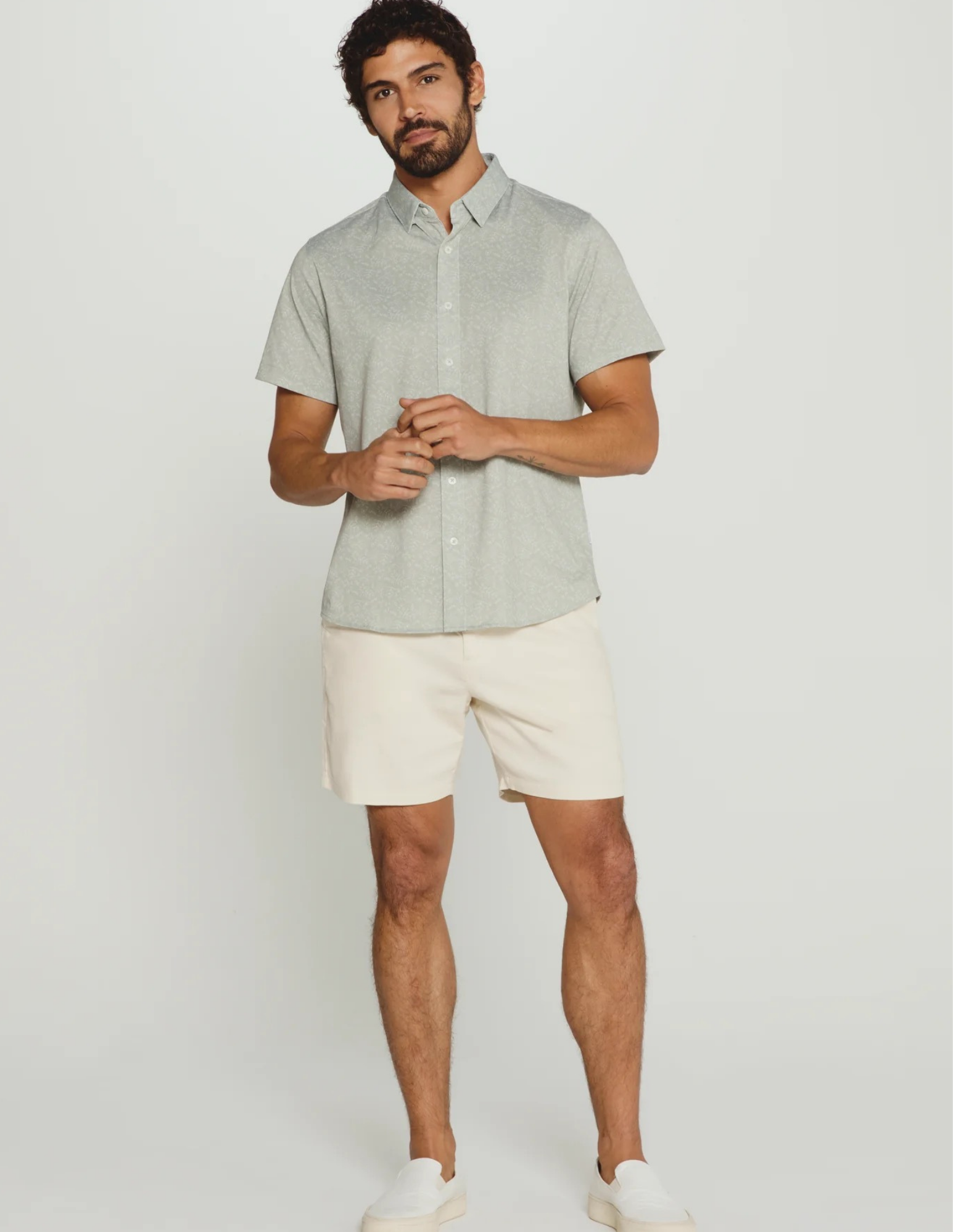 7Diamonds Eden SS Shirt- Pastel Green