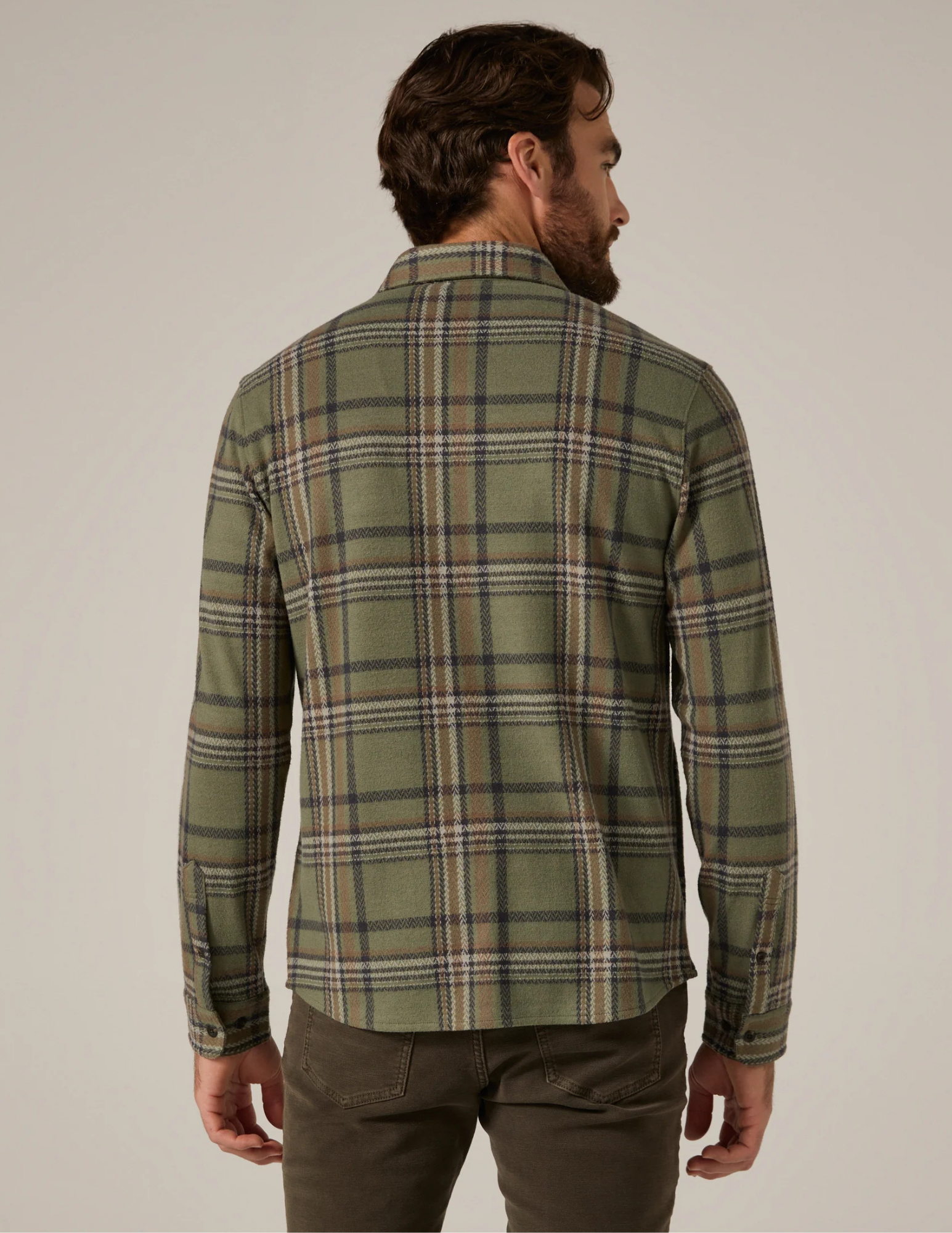 7 Diamonds Generation LS Shirt - Basil - The Foundry