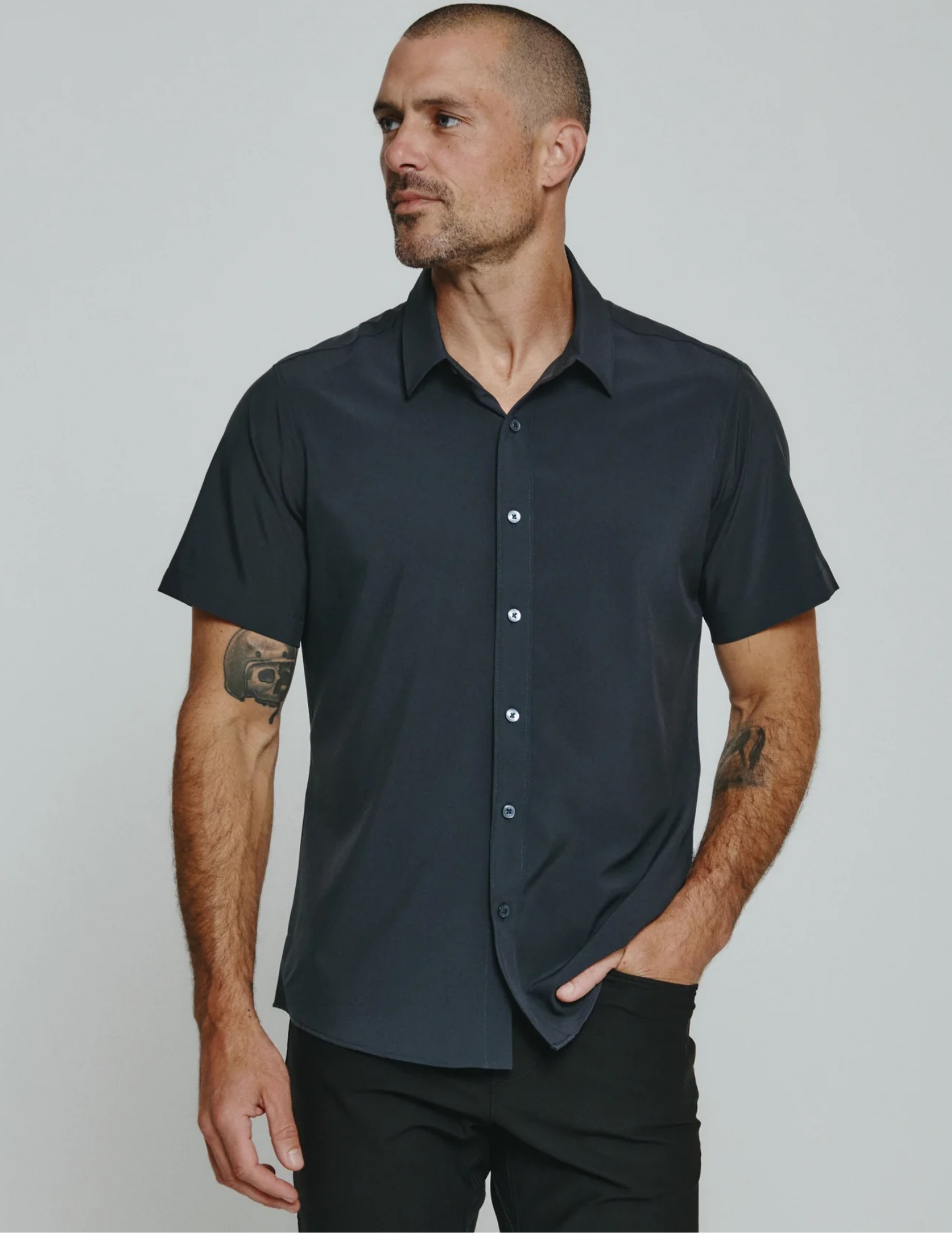 7 Diamonds Siena SS Shirt - Charcoal
