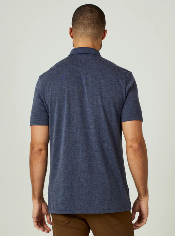 7Diamonds- Nikos Polo- Navy - The Foundry