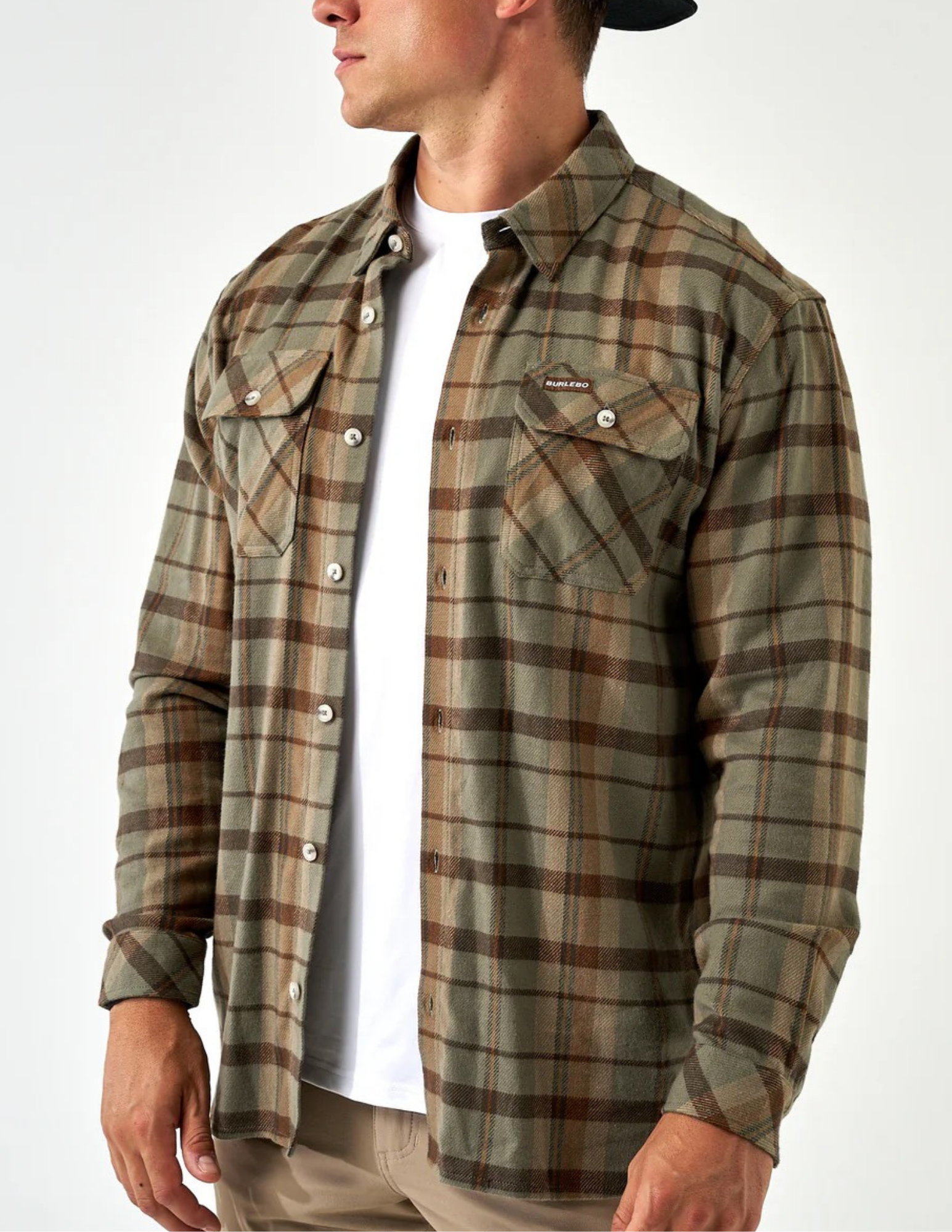 Burlebo Flannel Timber Brown