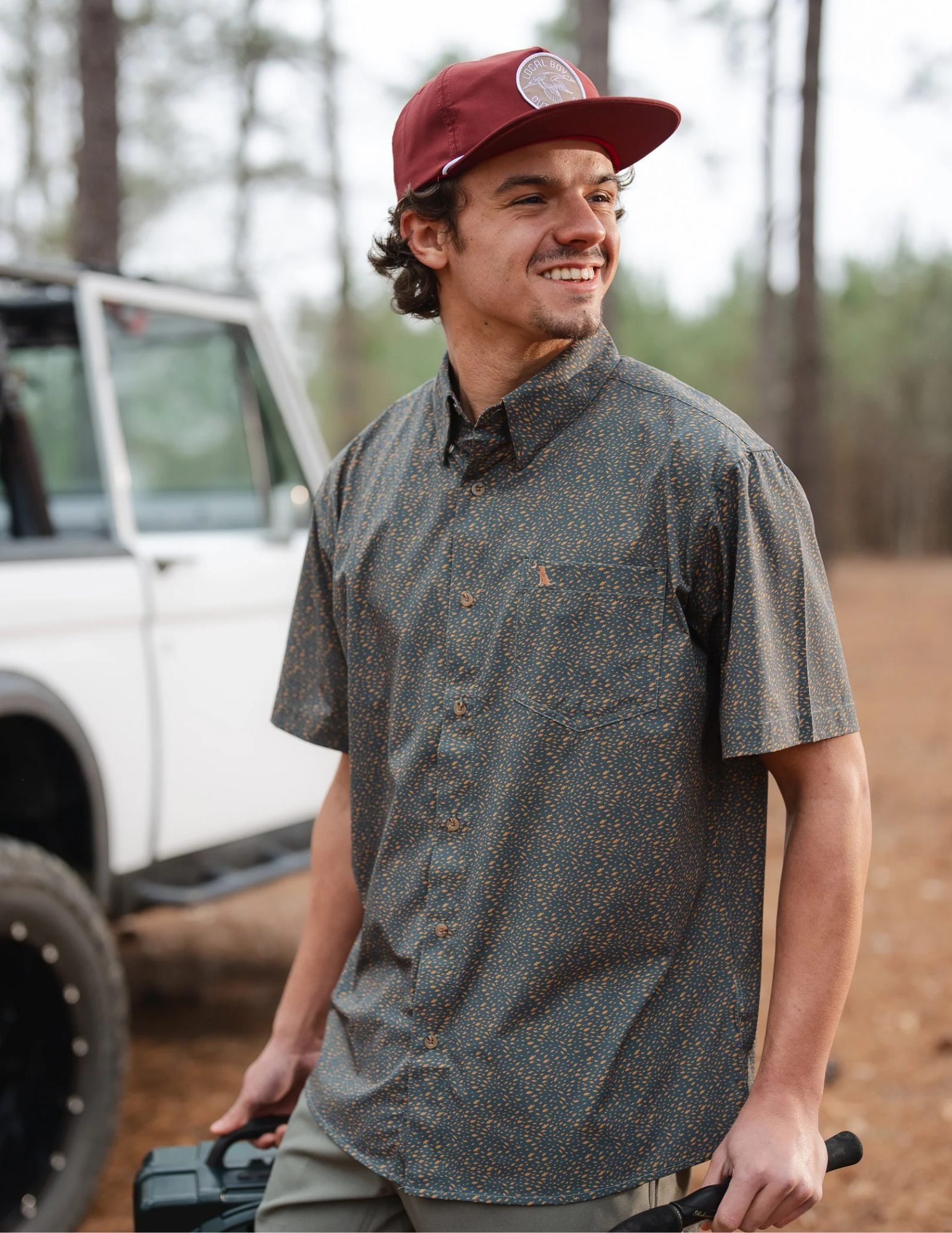 Local Boy Low Country Button Down - Shoal