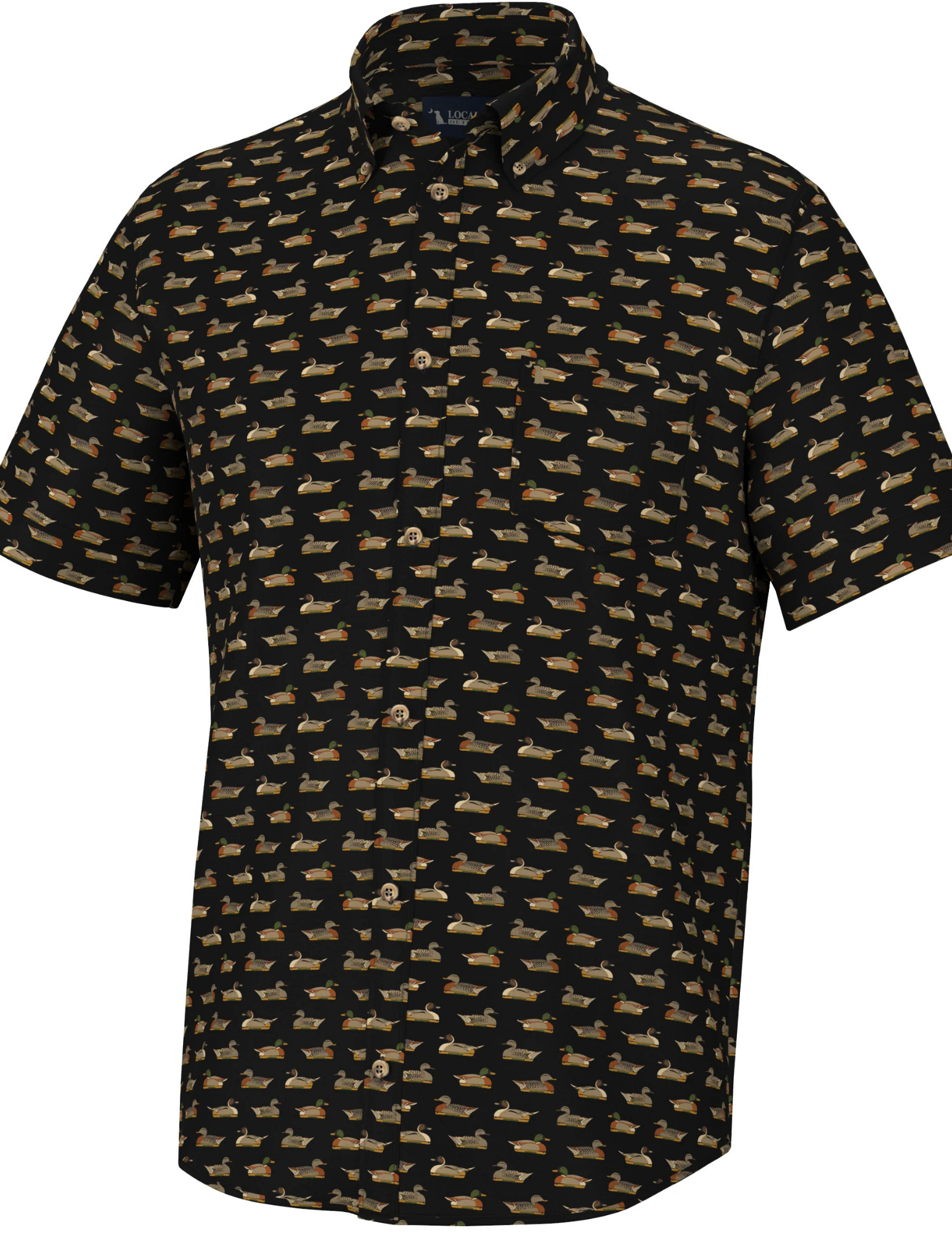 Local Boy Outfitters- Low Country Button Down- Decoys