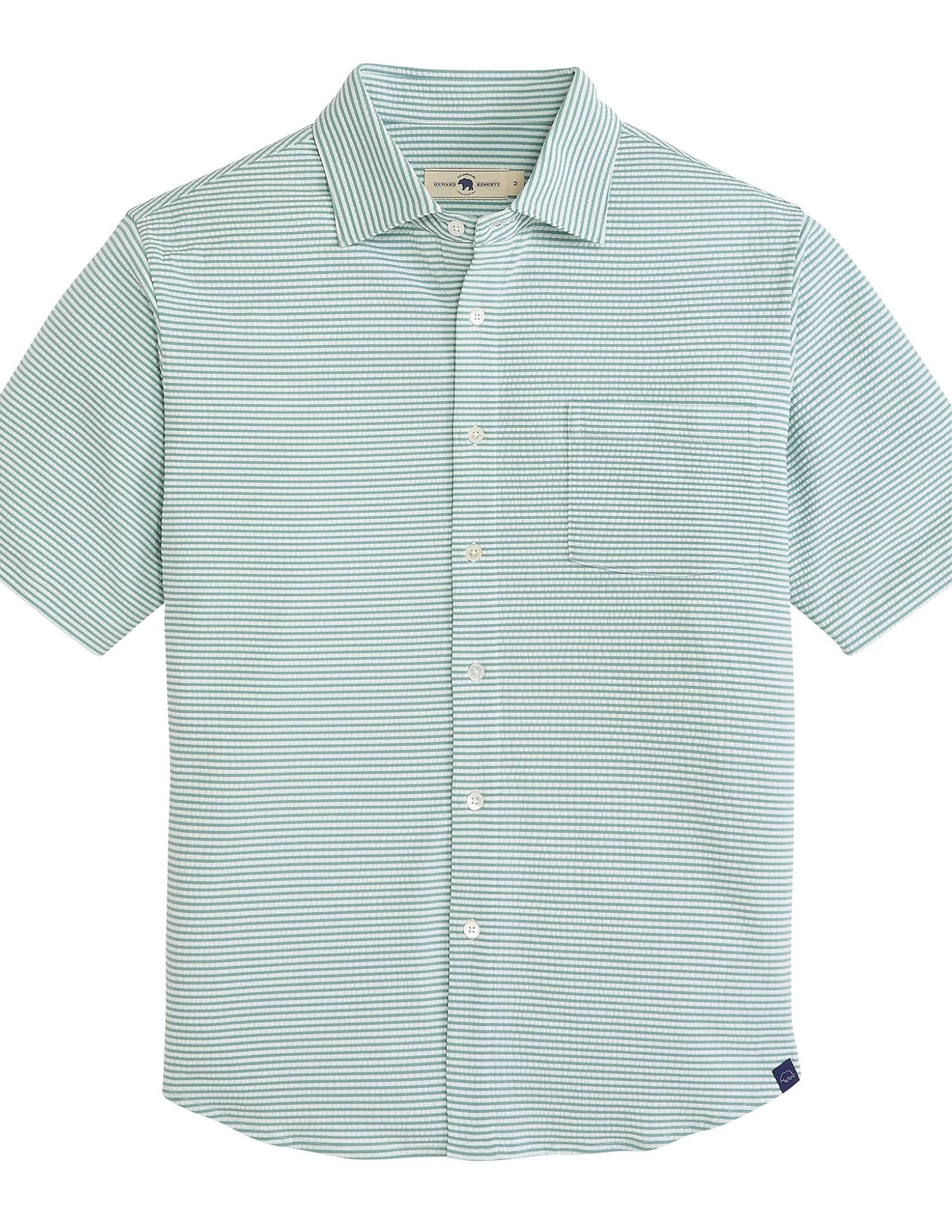 Onward Reserve Drift Button Up Shirt - Aquifer