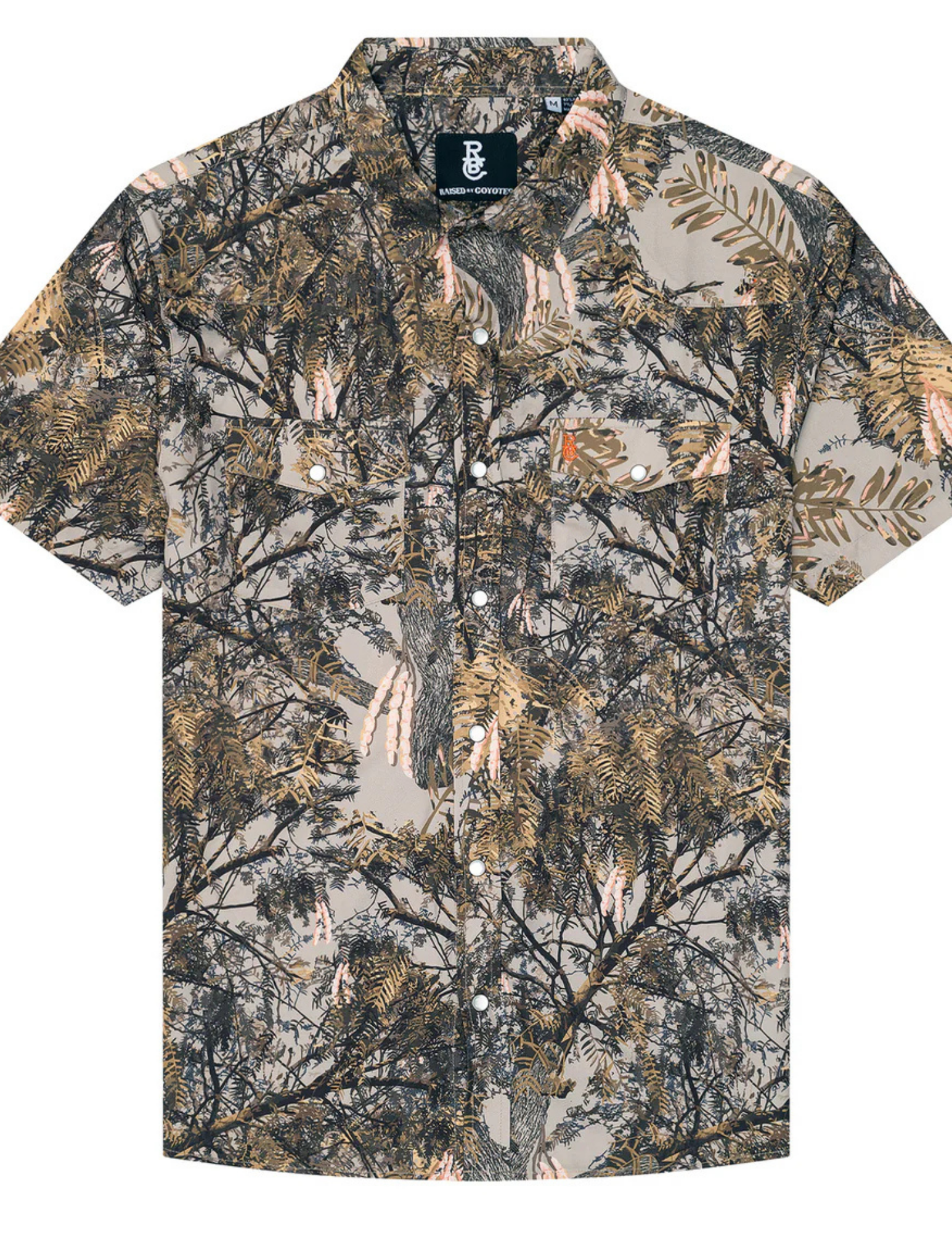 RBC Mesquite Camo Pearl Snap - SS