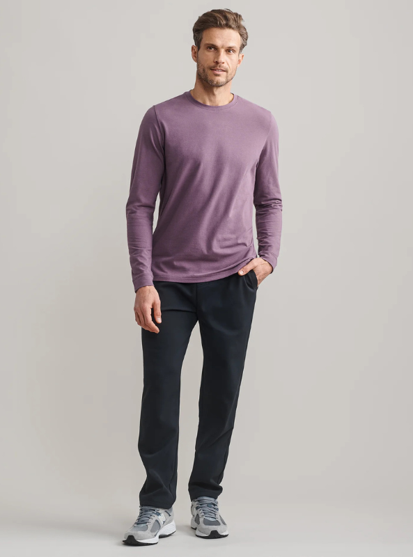 Rhone Apparel- Origin Long Sleeve- Shadow Plum