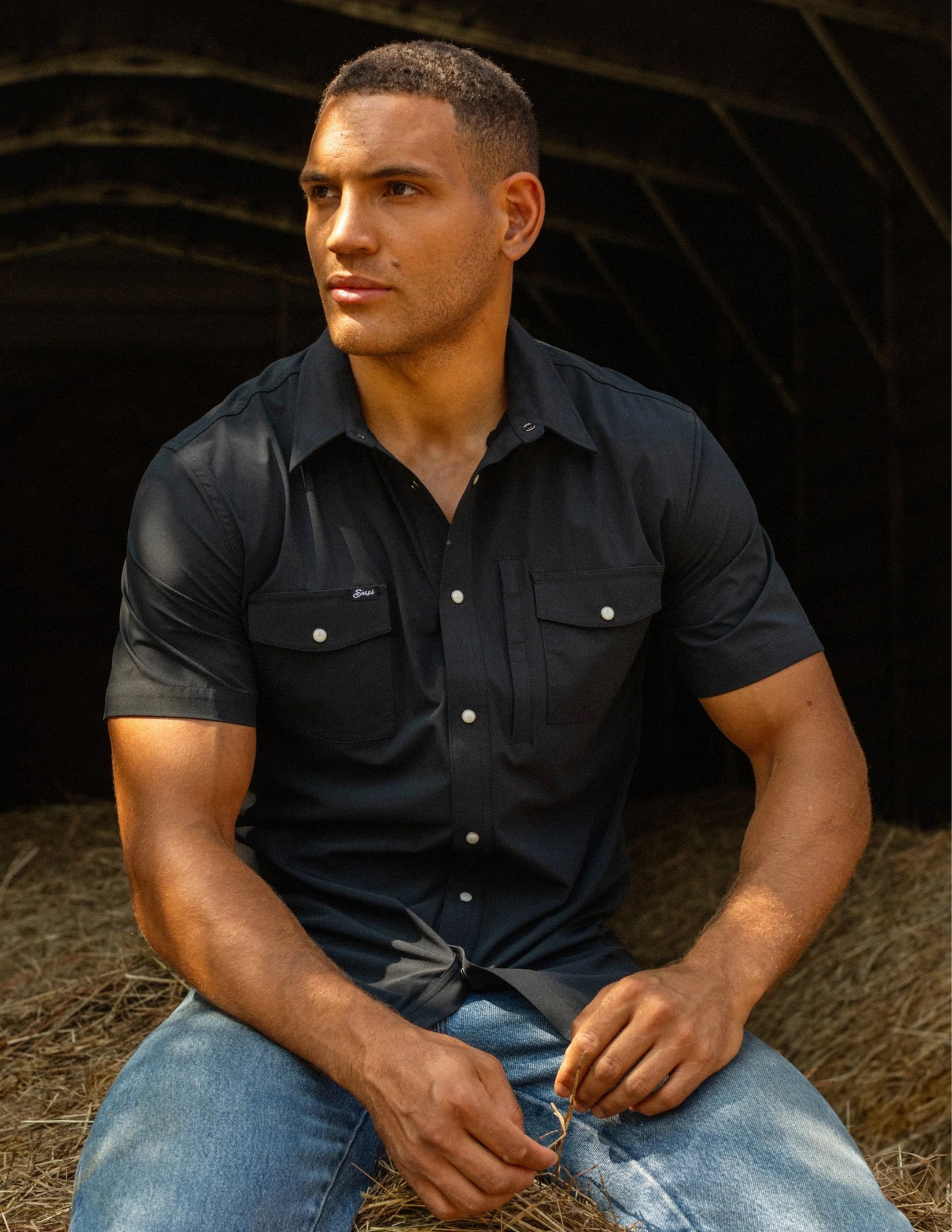 Snaps Traveler SS - Black