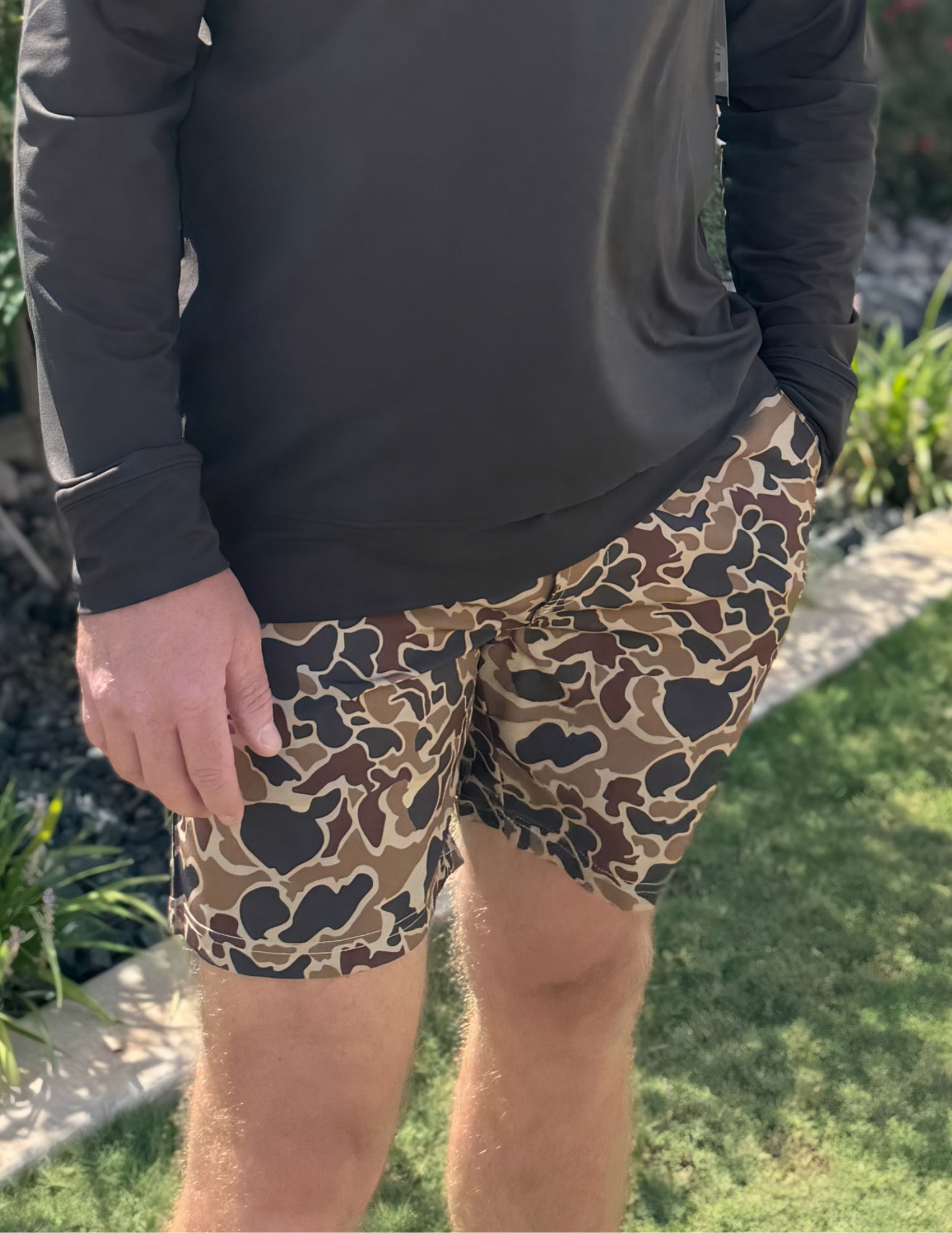 Embry Outdoors- Duck Camo "All Day" Shorts